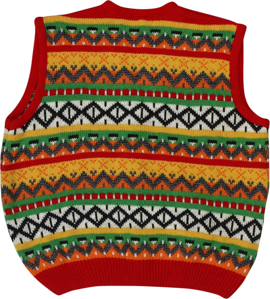 Ellepi - Colourful Knitted Vest- ThriftTale.com - Vintage and second handclothing