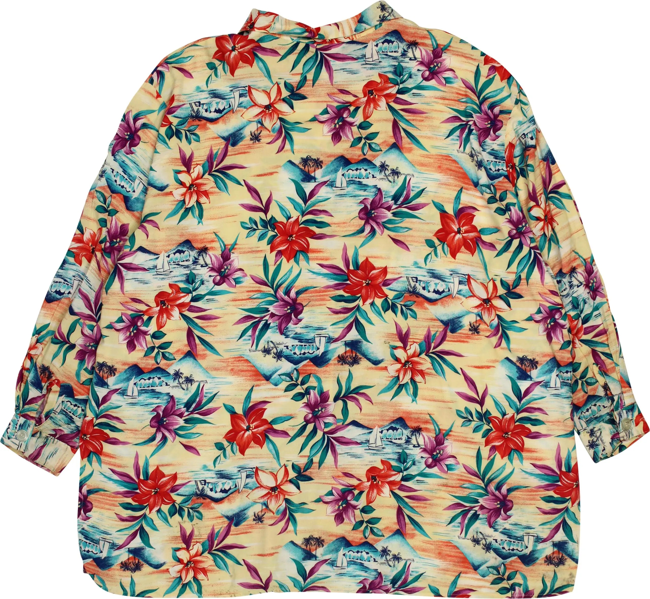 Eos - 90s Hawaiian Blouse- ThriftTale.com - Vintage and second handclothing