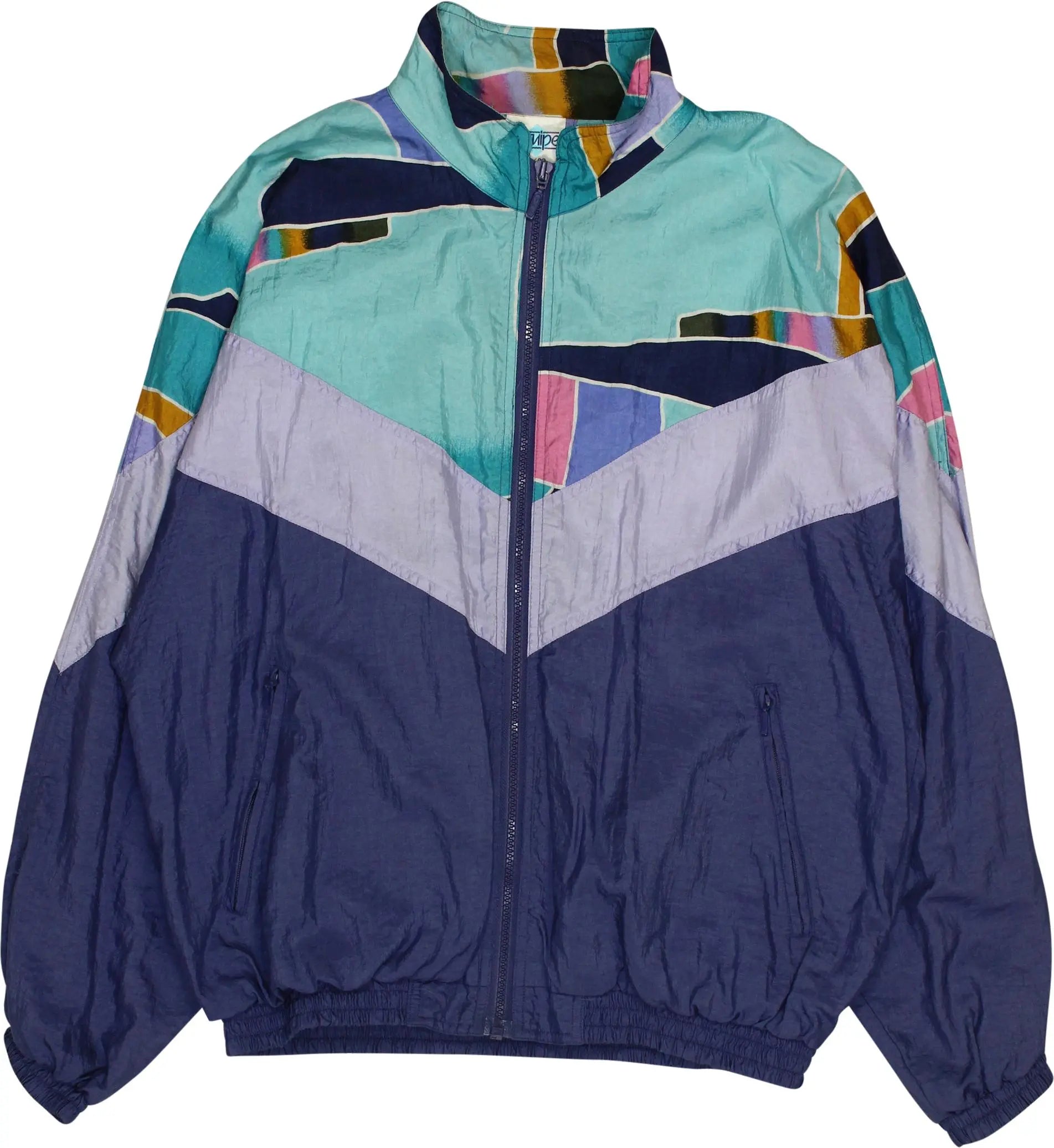 Equipe - 90s Windbreaker- ThriftTale.com - Vintage and second handclothing