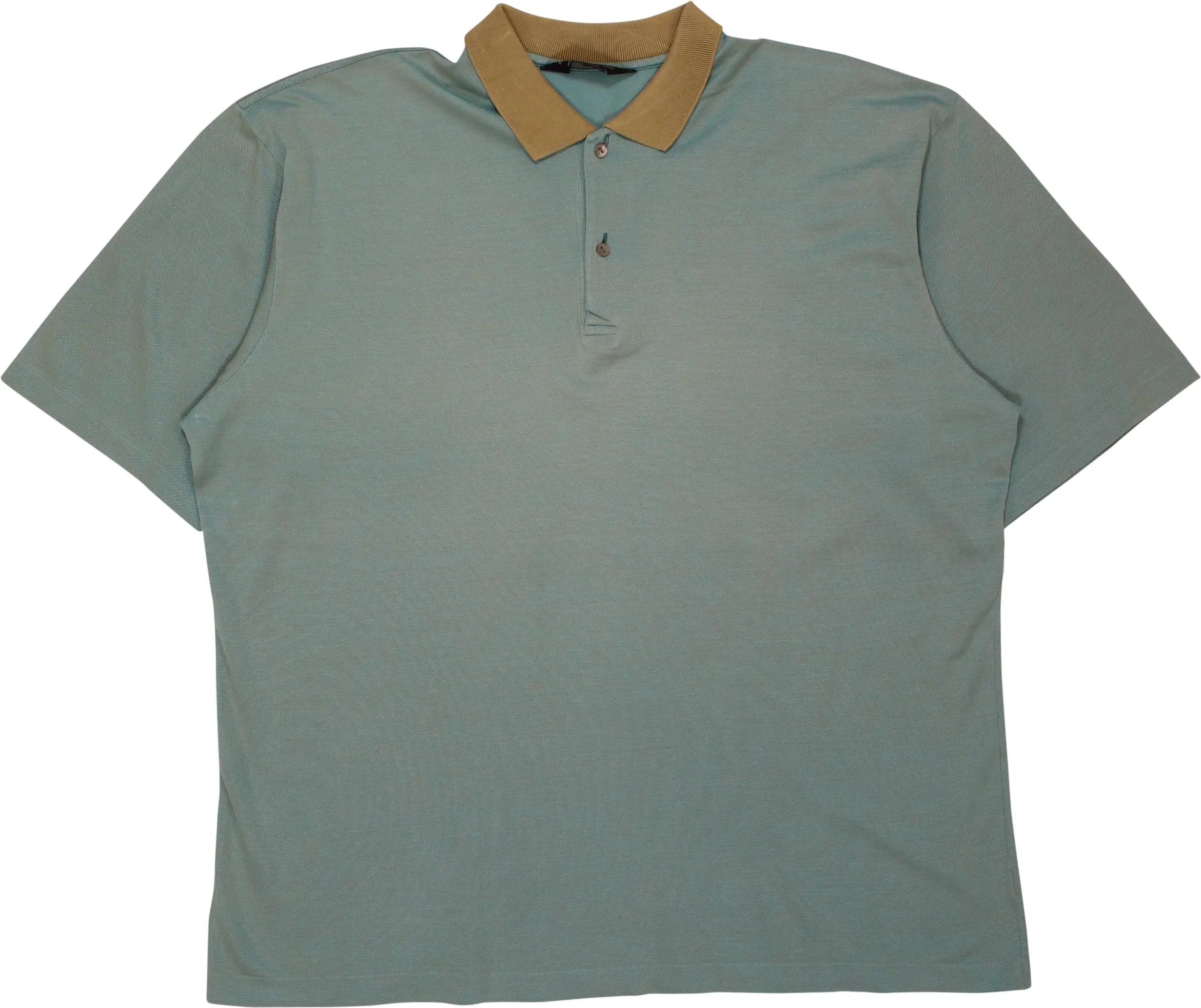 Ermengildo Zegna - Green Polo Shirt by Ermengildo Zegna- ThriftTale.com - Vintage and second handclothing
