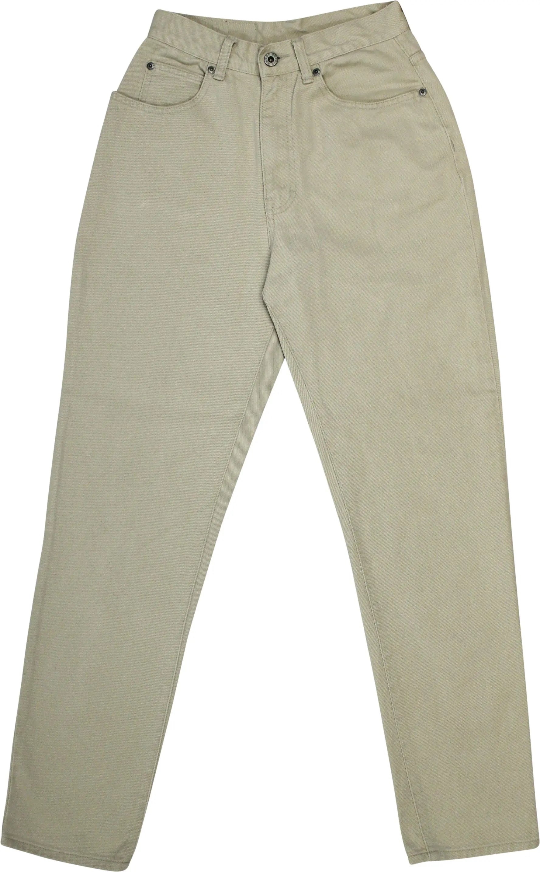 Esprit - Beige High Waisted Jeans by Esprit- ThriftTale.com - Vintage and second handclothing