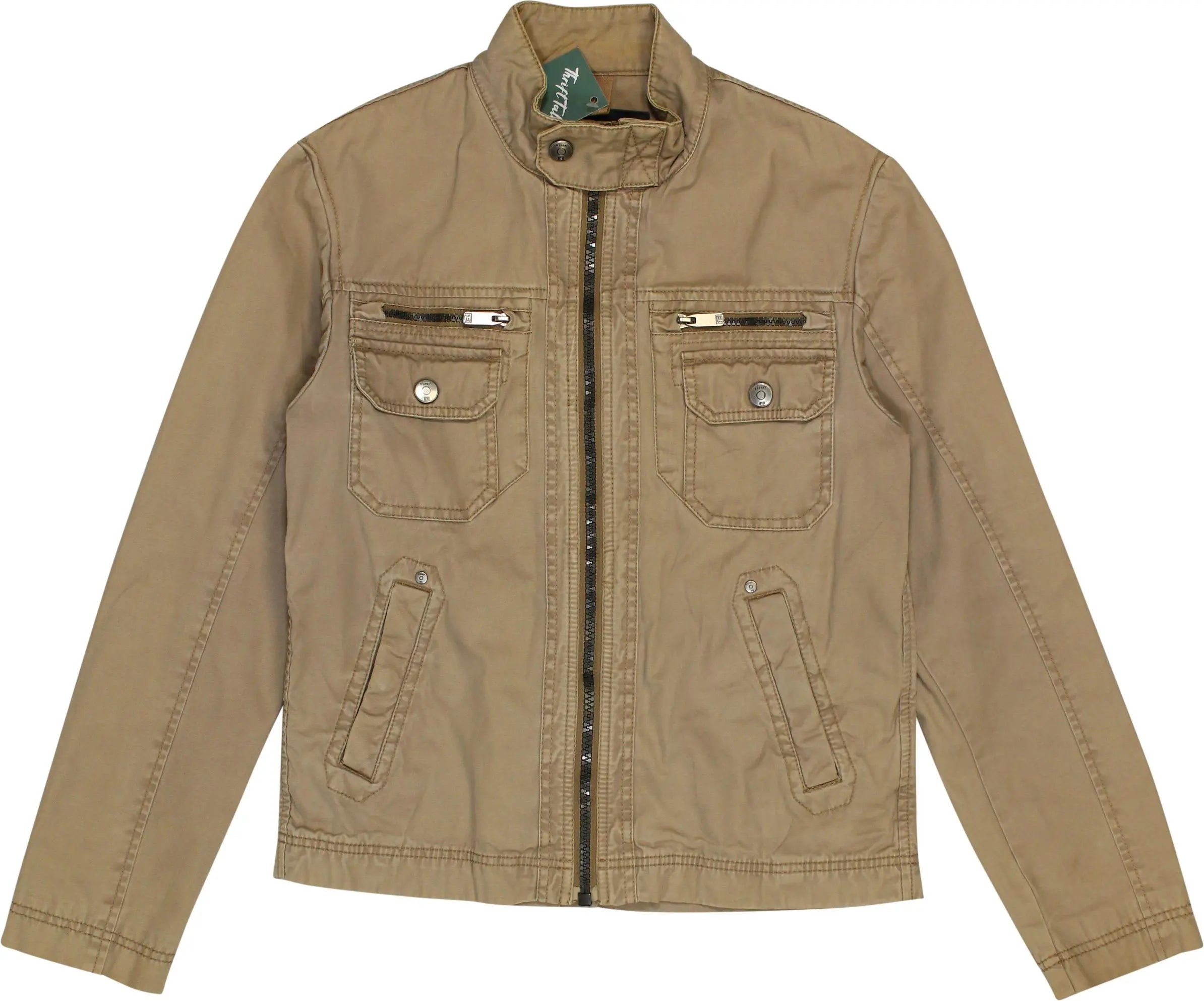 Esprit - Beige Jacket- ThriftTale.com - Vintage and second handclothing