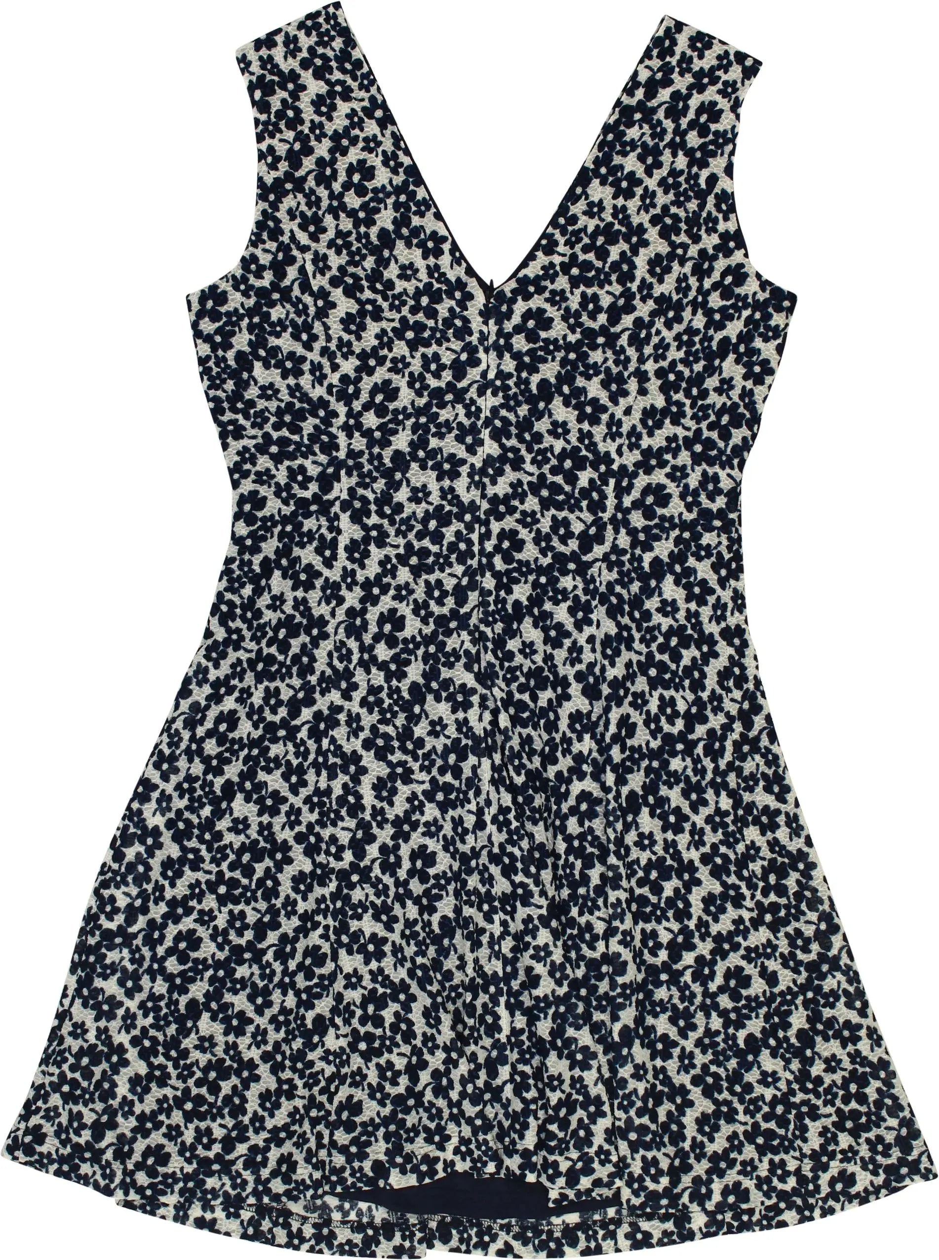 Esprit - Floral Dress- ThriftTale.com - Vintage and second handclothing
