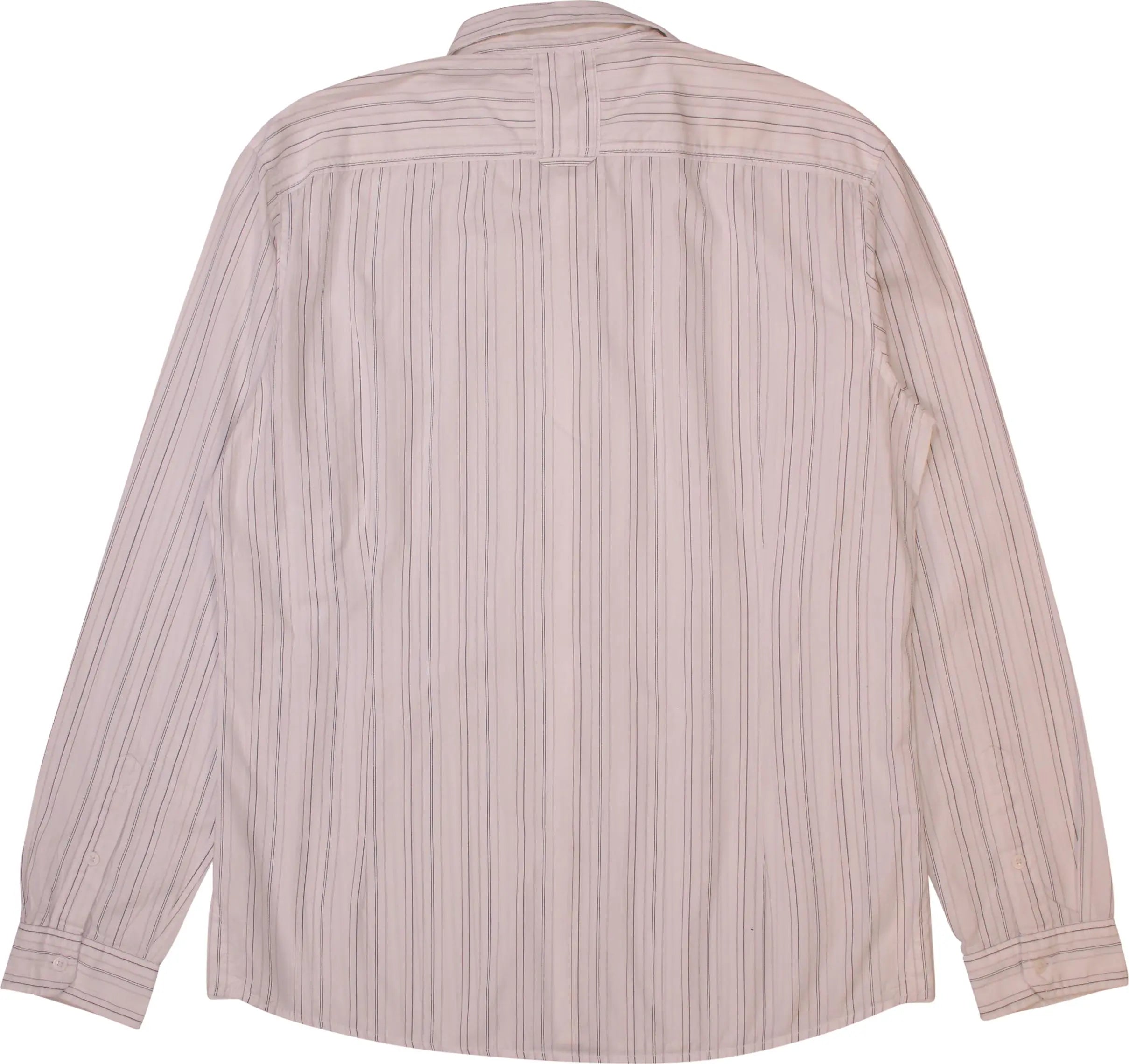 Esprit - White Striped Shirt- ThriftTale.com - Vintage and second handclothing