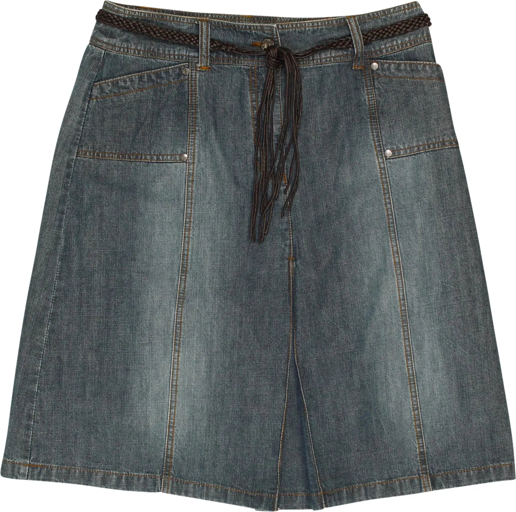Essentials - Denim Skirt- ThriftTale.com - Vintage and second handclothing