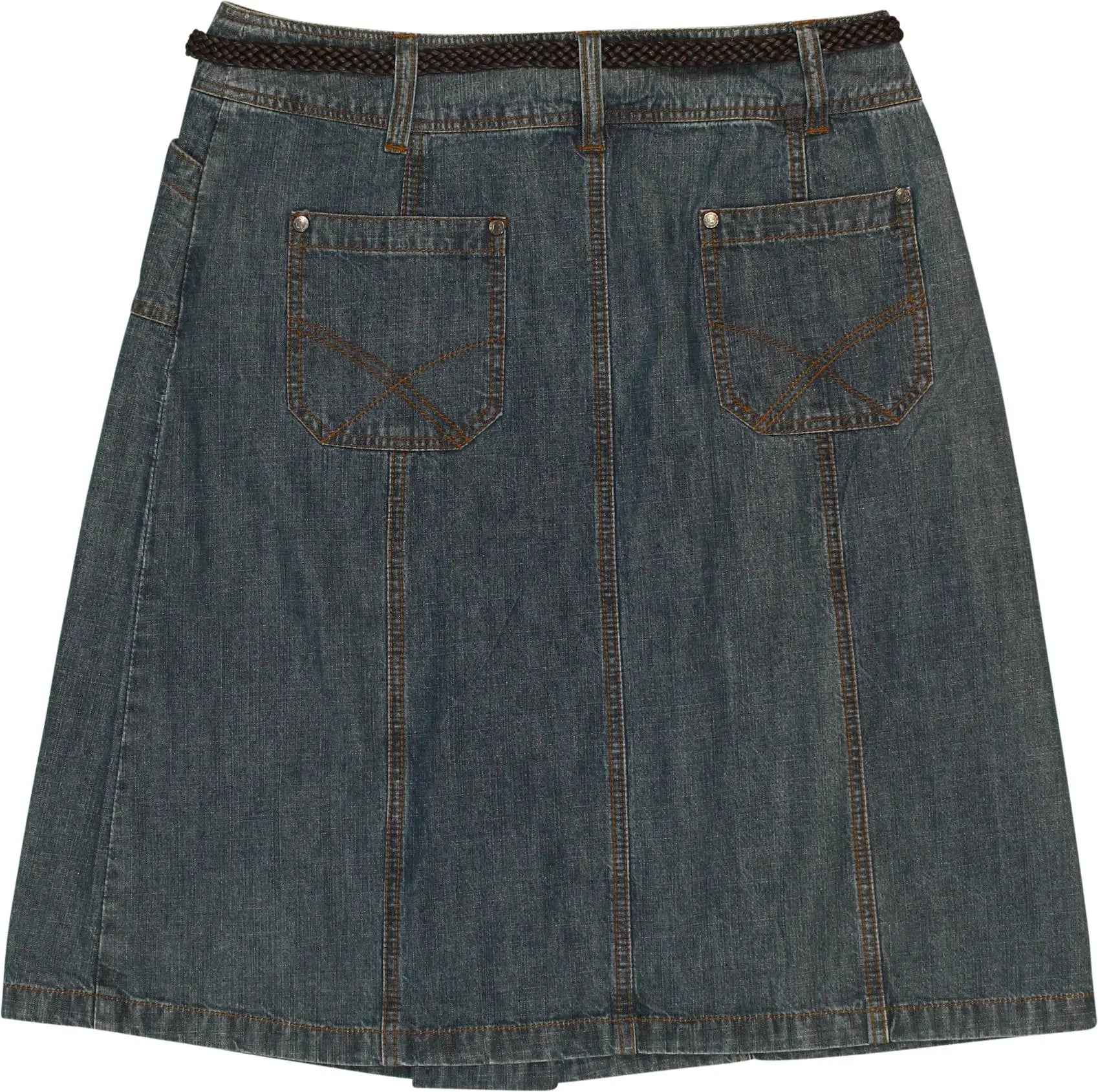 Essentials - Denim Skirt- ThriftTale.com - Vintage and second handclothing