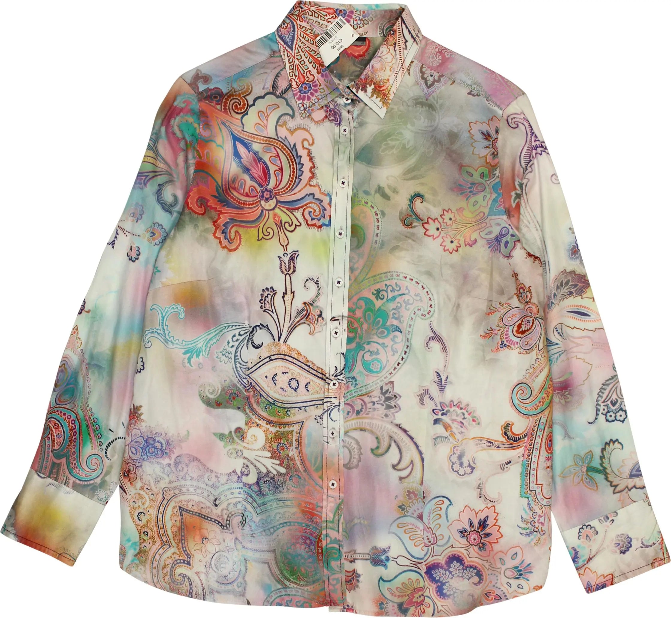 Eterna - Colourful Shirt- ThriftTale.com - Vintage and second handclothing