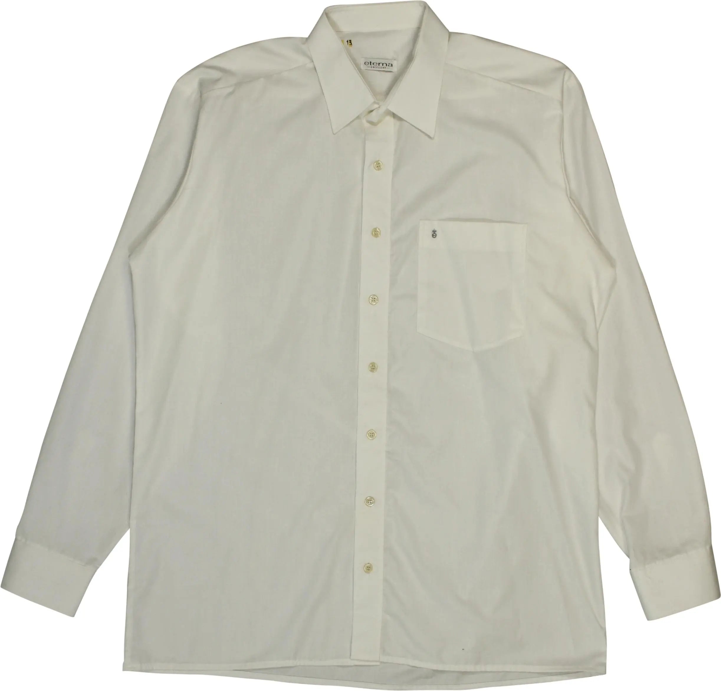 Eterna - White Shirt- ThriftTale.com - Vintage and second handclothing