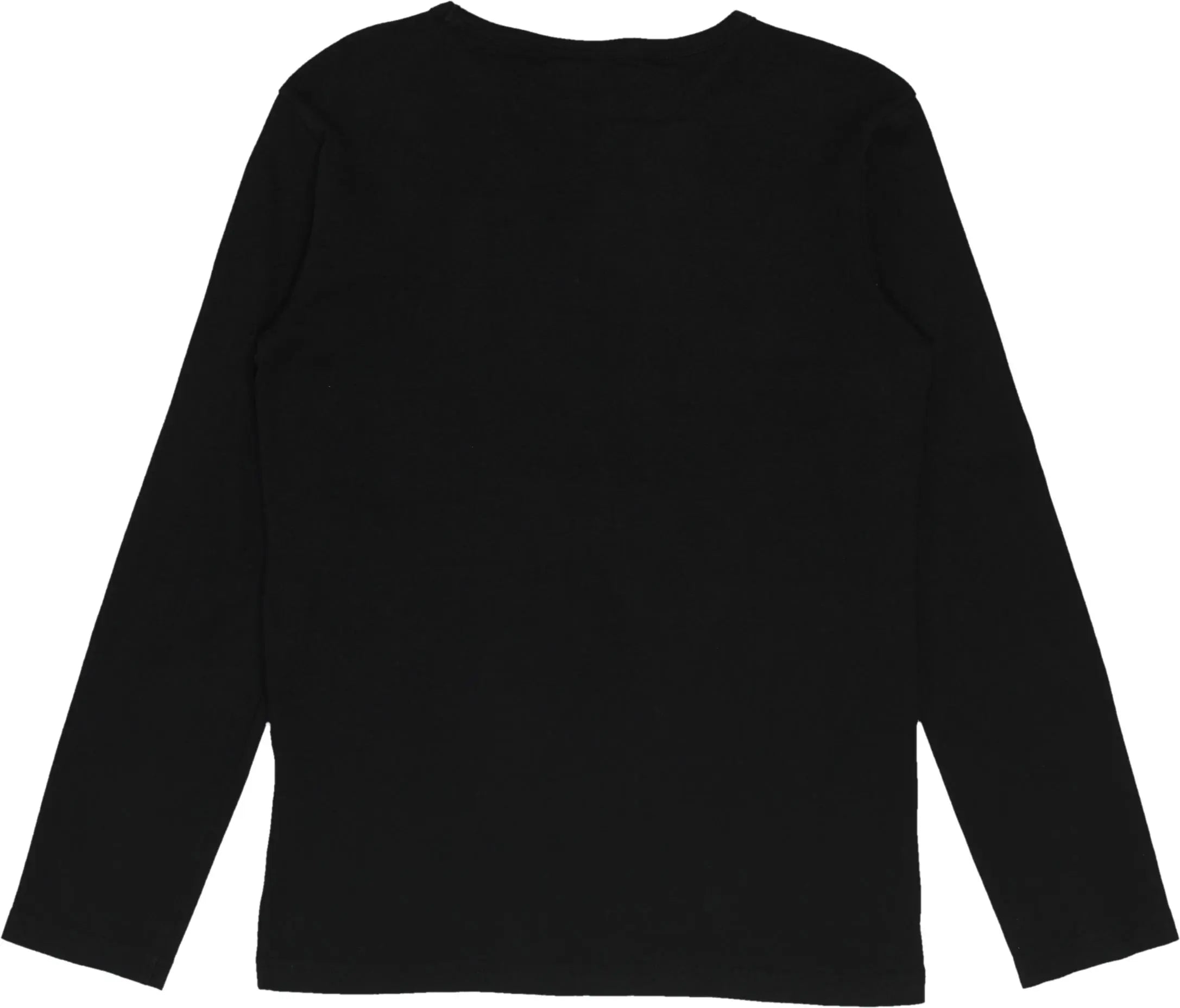 Europe Kids - Black Long Sleeve T-shirt- ThriftTale.com - Vintage and second handclothing