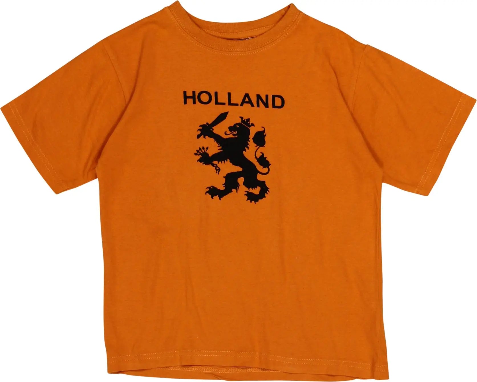 Europe Kids - Orange Holland Short Sleeve Shirt- ThriftTale.com - Vintage and second handclothing