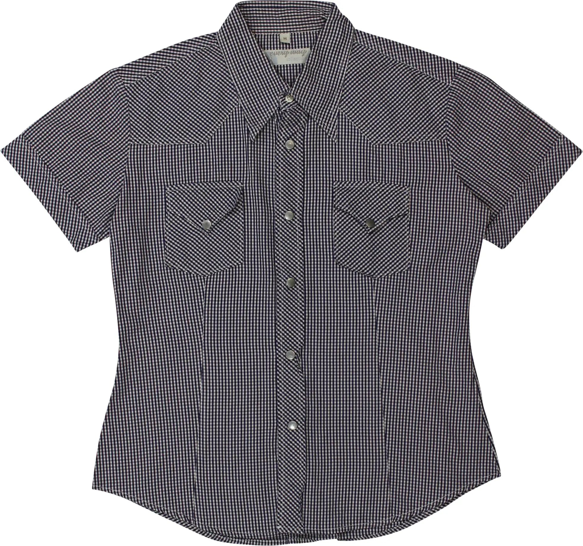 Every Way Collection - Short Sleeve Shirt- ThriftTale.com - Vintage and second handclothing