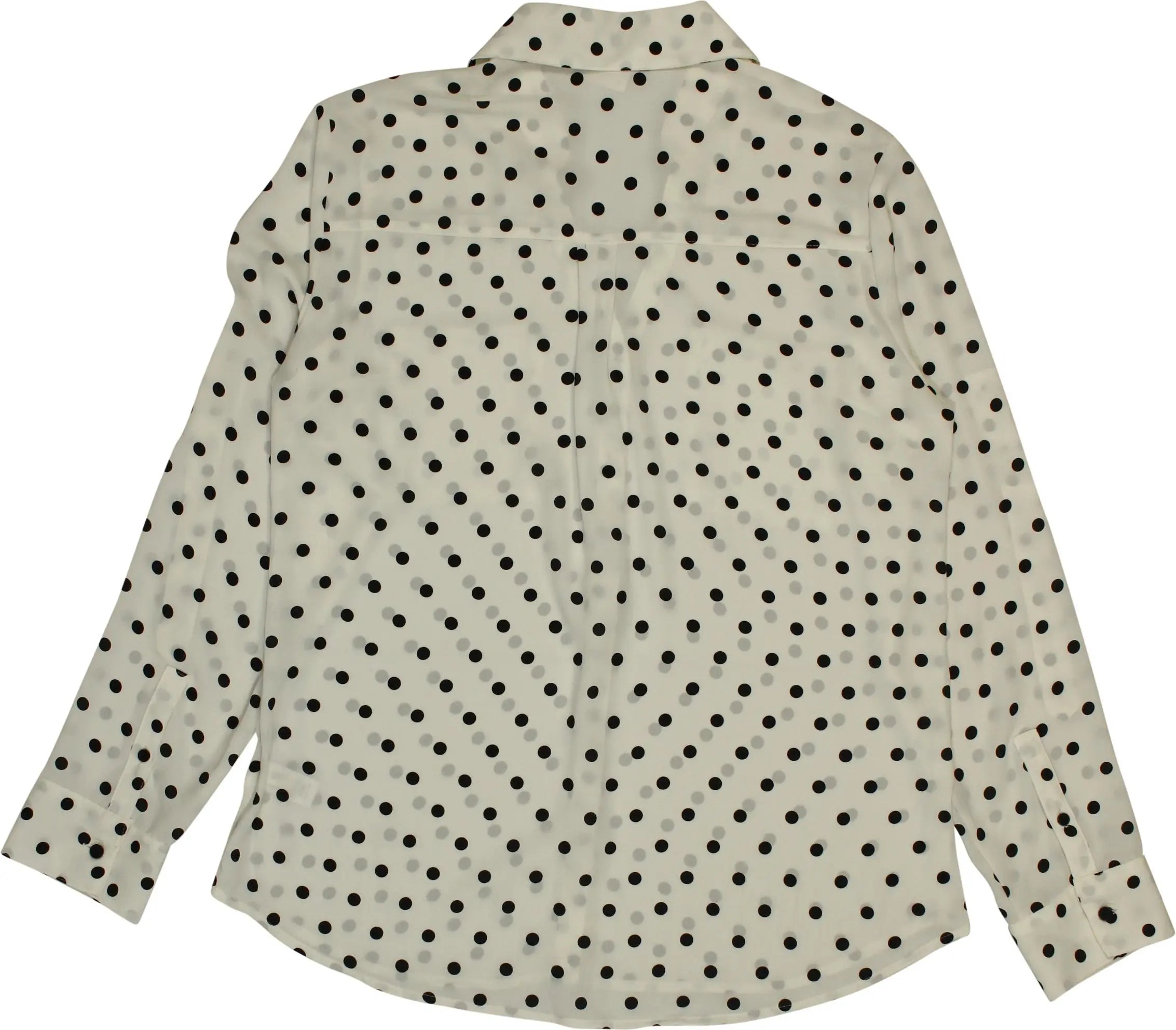 Express - Polkadot Blouse- ThriftTale.com - Vintage and second handclothing