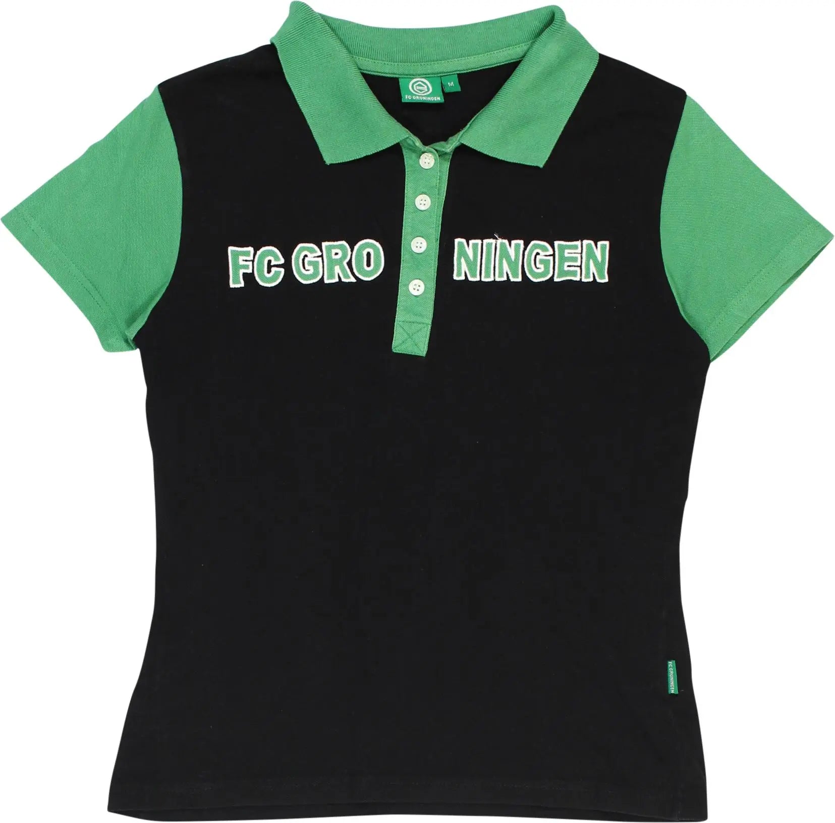 FC Groningen - FC Groningen Polo Shirt- ThriftTale.com - Vintage and second handclothing