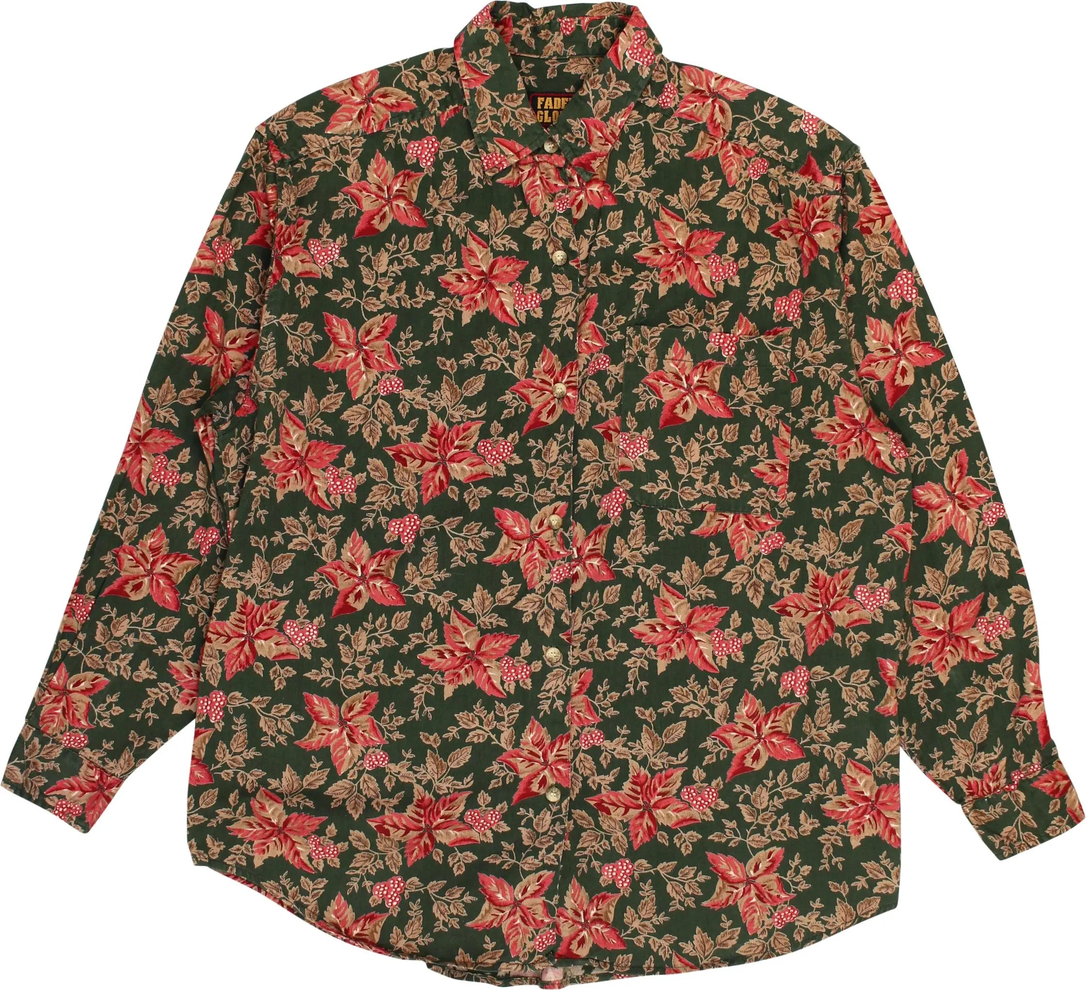 Faded Glory - Floral Shirt- ThriftTale.com - Vintage and second handclothing