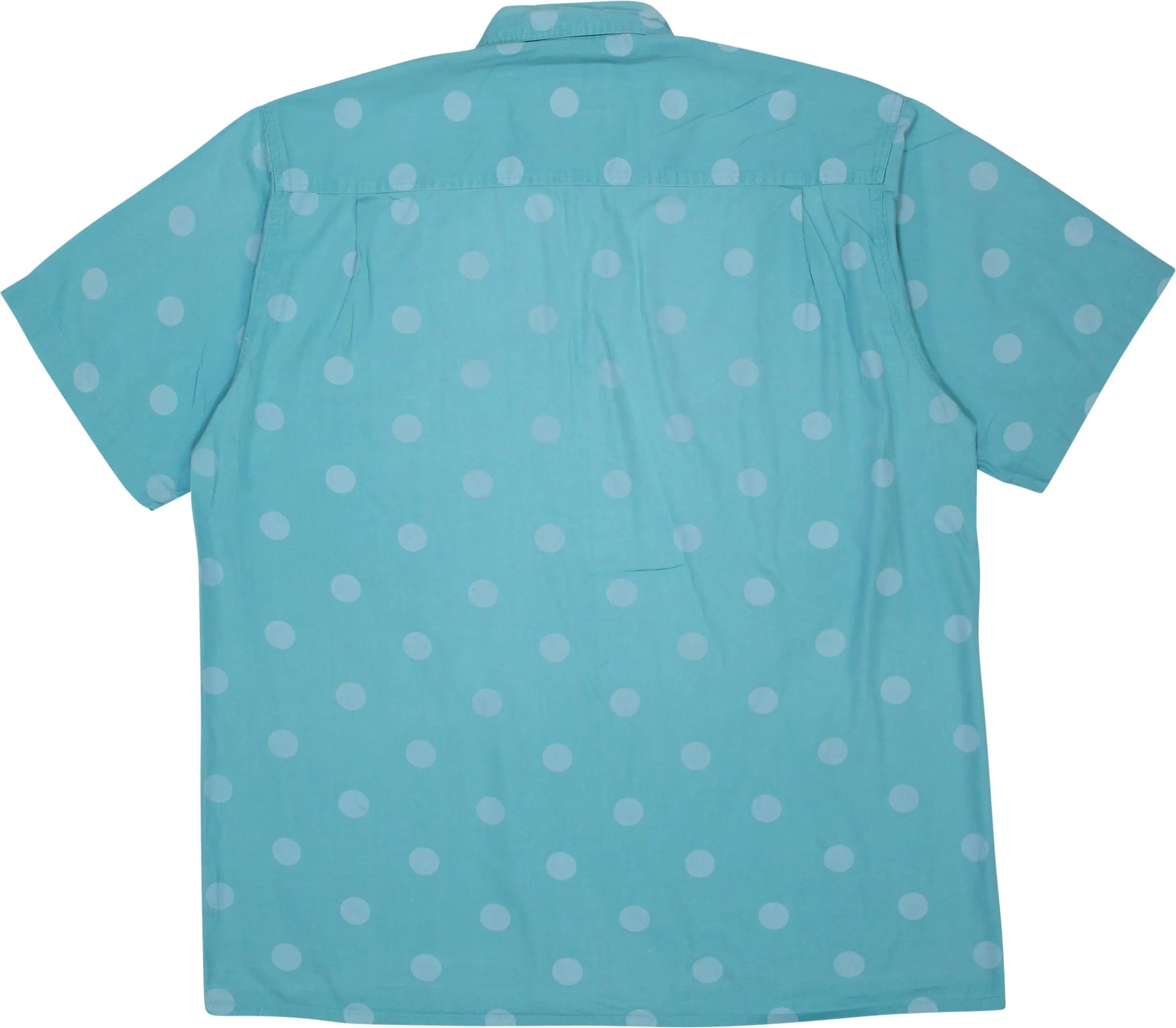 Far Horizon - 90s Short Sleeve Shirt with Polka Dots- ThriftTale.com - Vintage and second handclothing