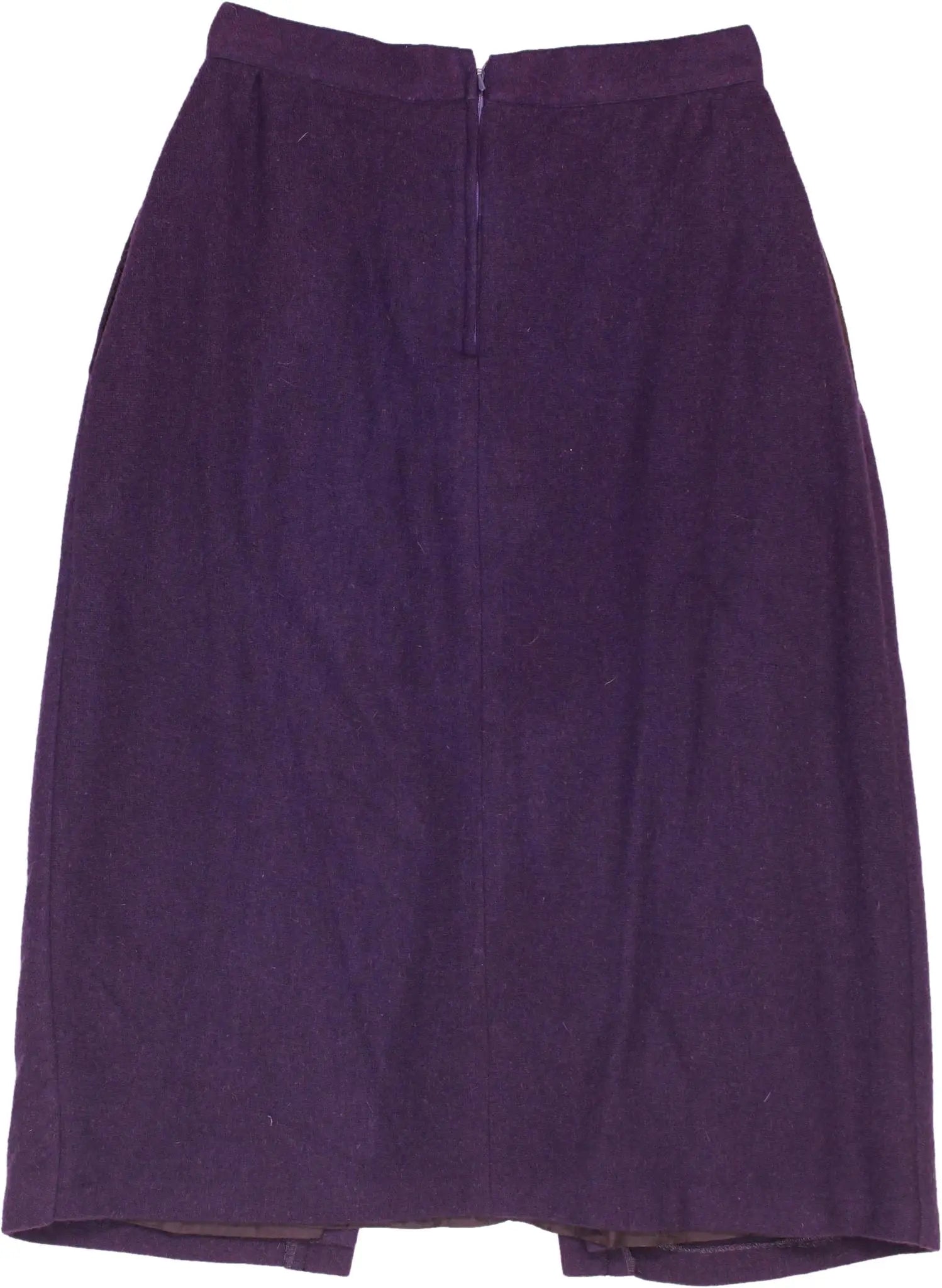 Ferrucio - Purple midi skirt- ThriftTale.com - Vintage and second handclothing