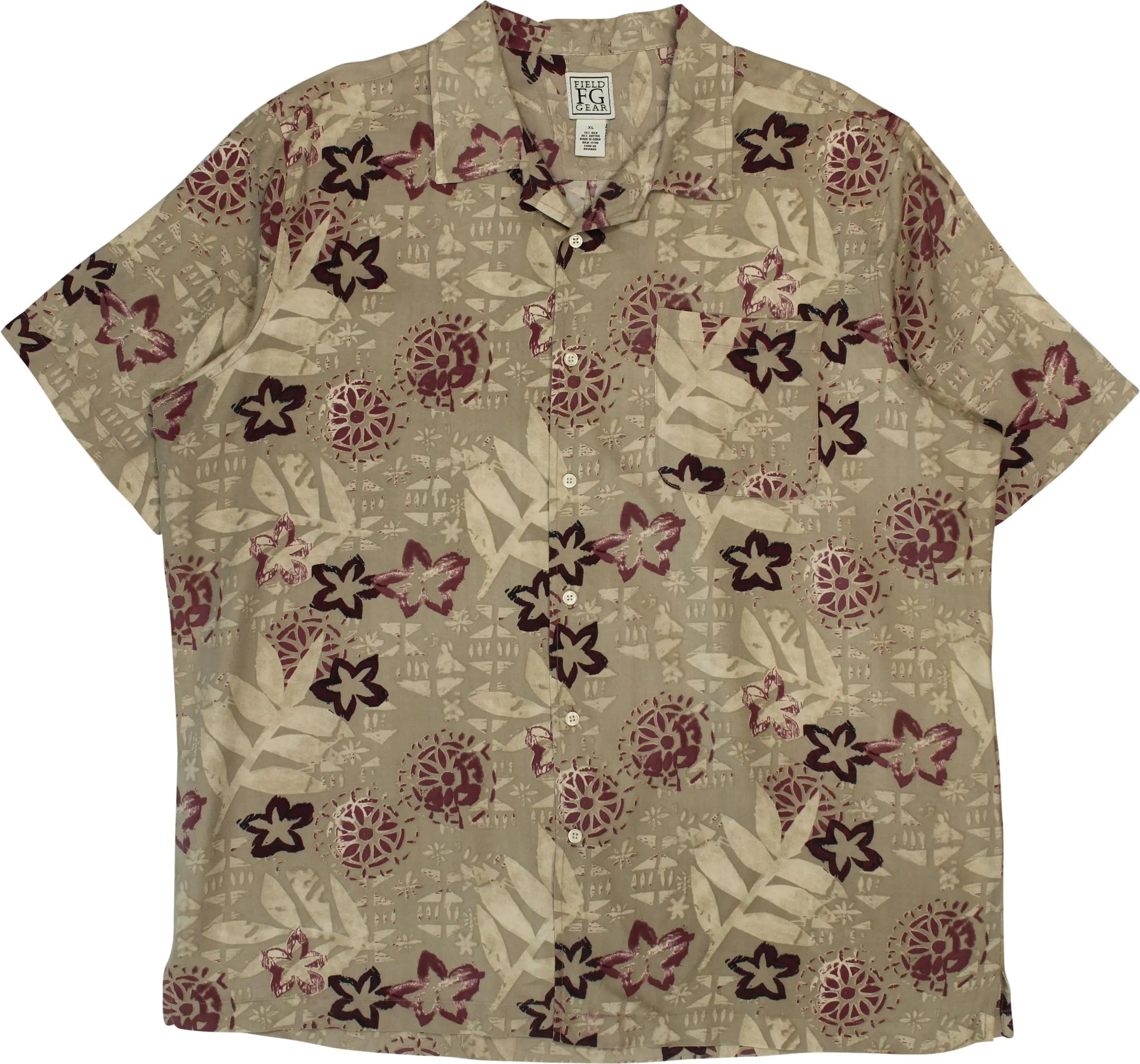 Field Gear - Hawaiian Shirt- ThriftTale.com - Vintage and second handclothing