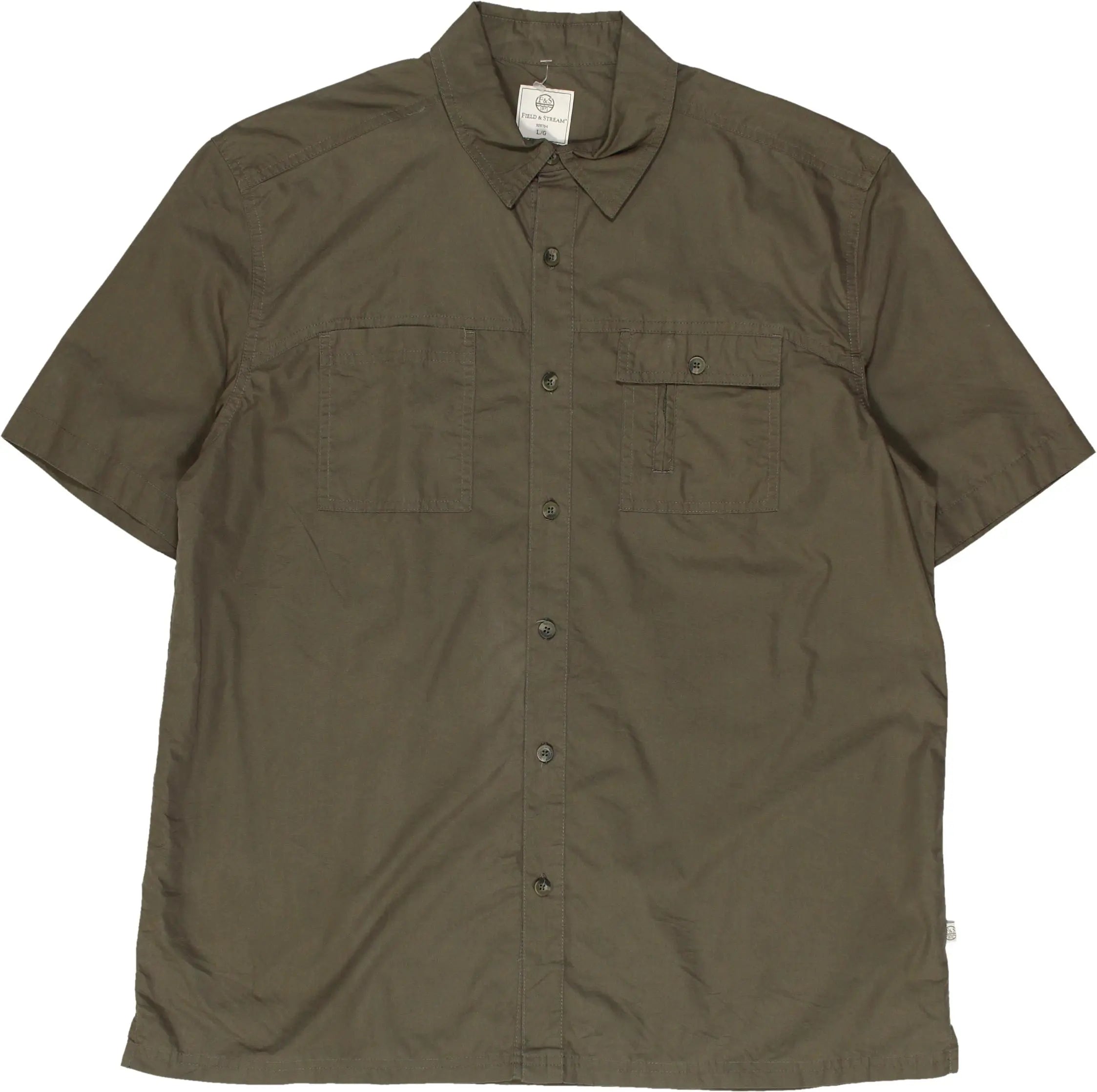 Field & Stream - Short Sleeve Shirt- ThriftTale.com - Vintage and second handclothing