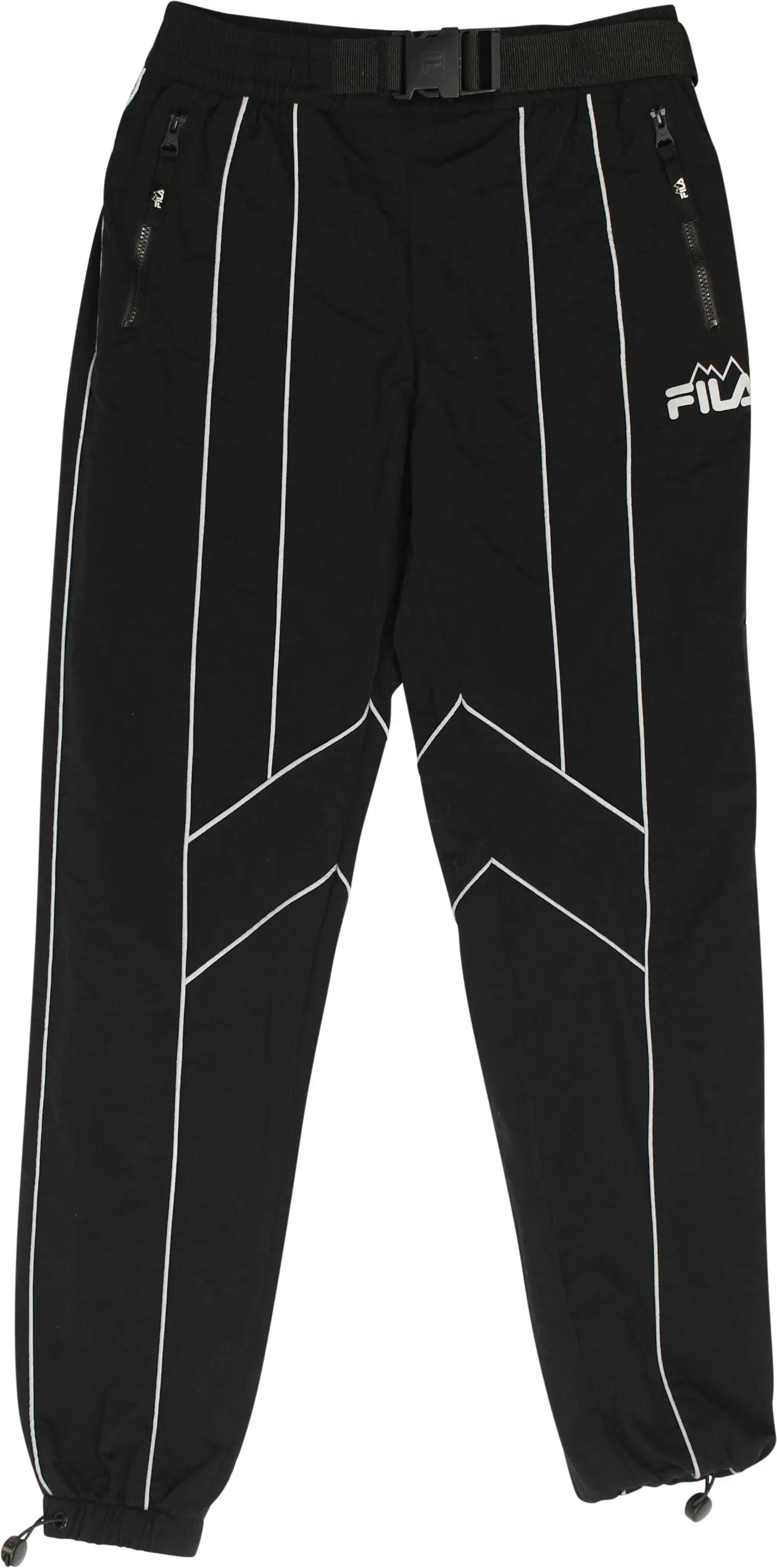 Fila - Belted Joggers by Fila- ThriftTale.com - Vintage and second handclothing
