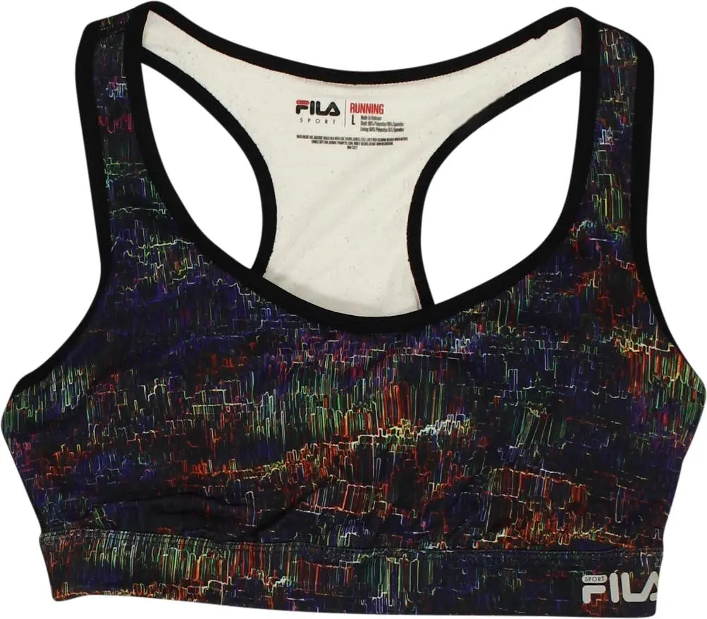 Fila - Colored Sport Bra- ThriftTale.com - Vintage and second handclothing