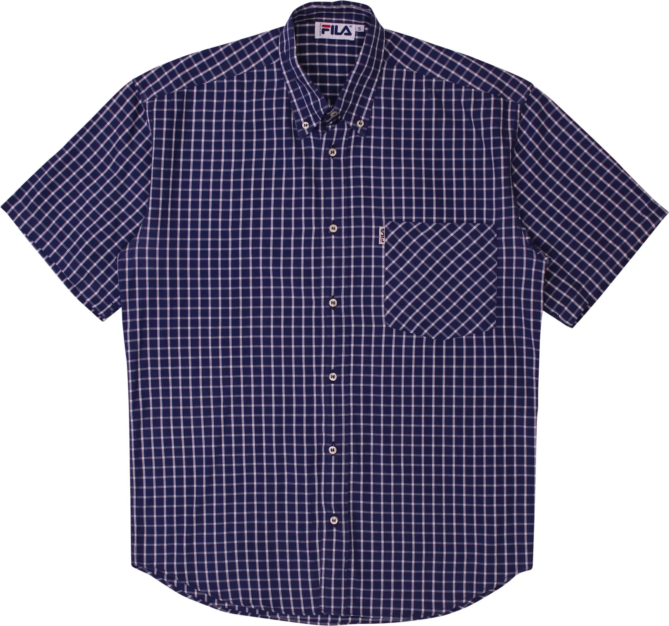 Fila - Fila Short Sleeve Shirt- ThriftTale.com - Vintage and second handclothing