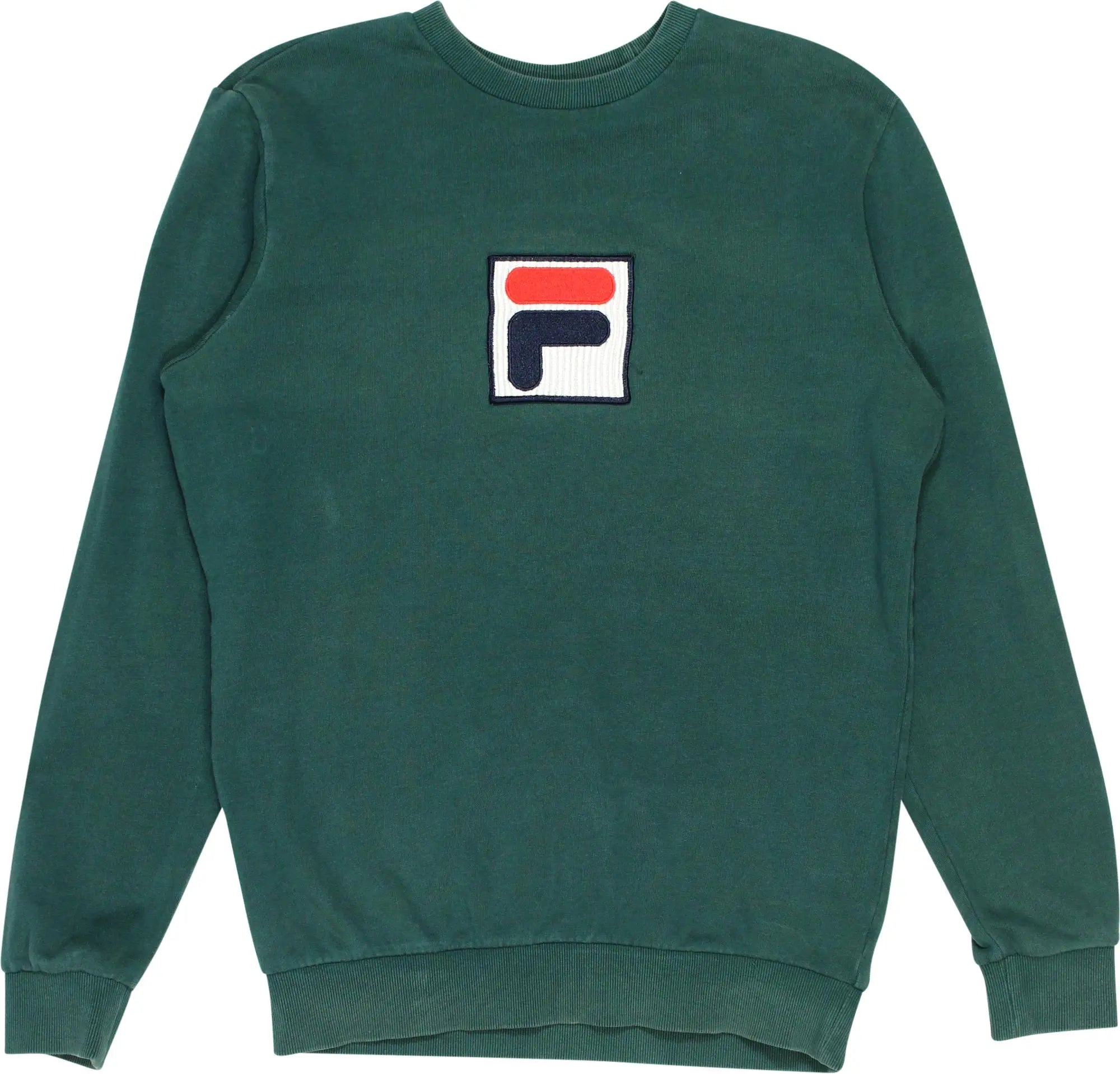 Fila - Green Sweater by Fila- ThriftTale.com - Vintage and second handclothing