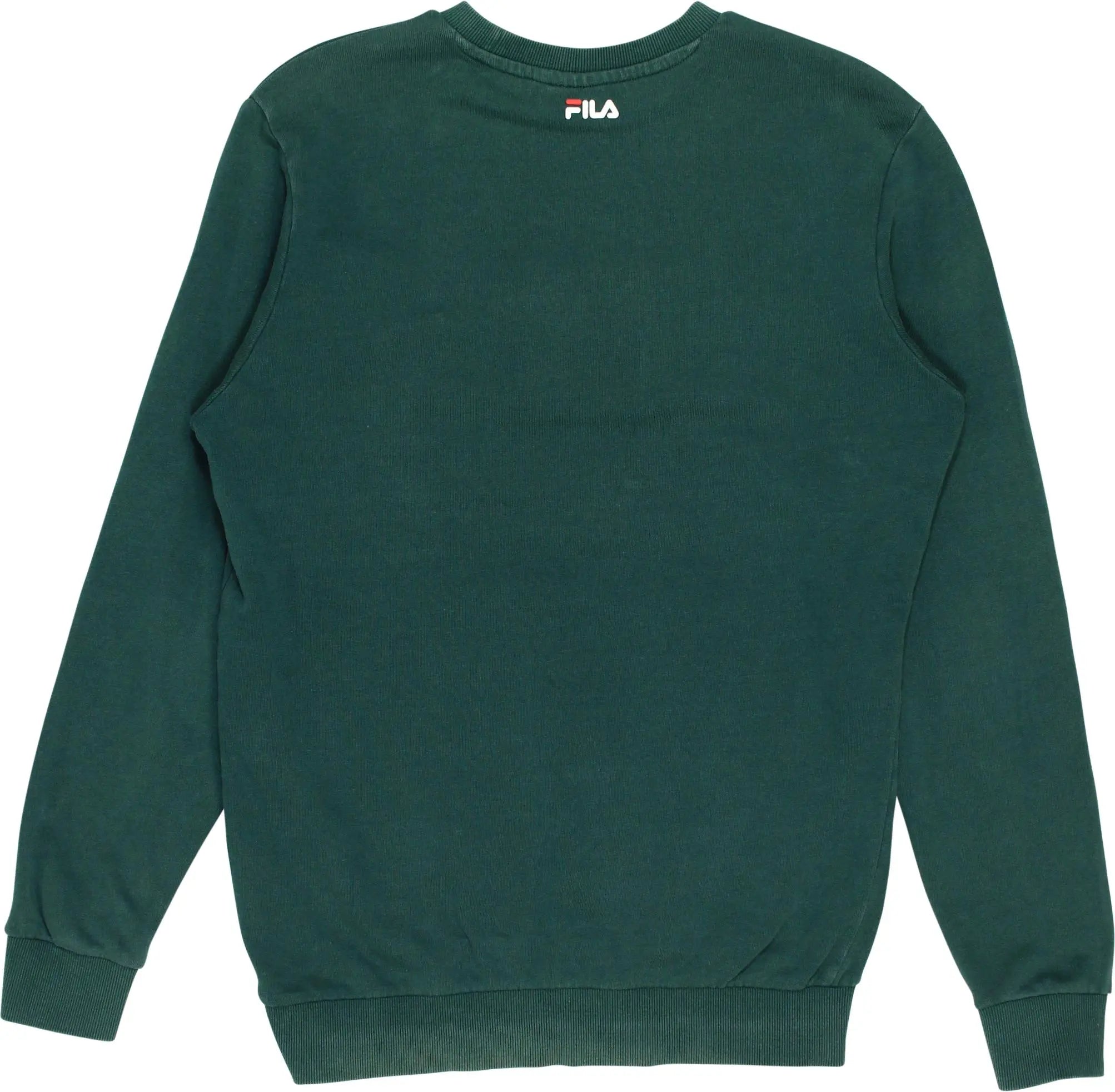 Fila - Green Sweater by Fila- ThriftTale.com - Vintage and second handclothing