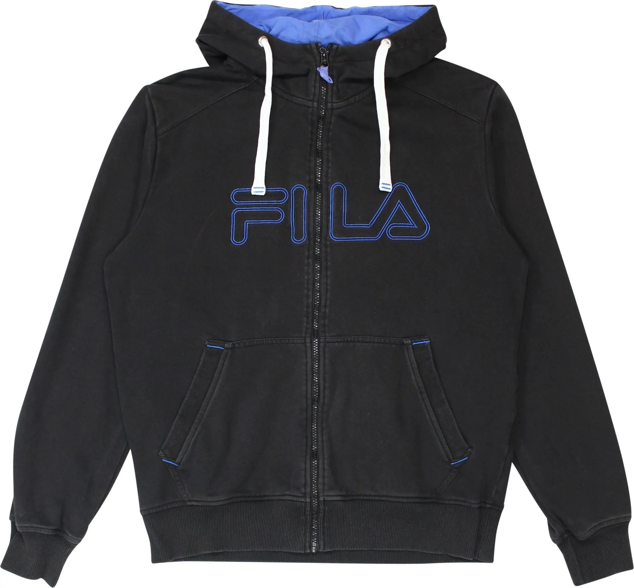 Fila - Hooded Cardigan by Fila- ThriftTale.com - Vintage and second handclothing