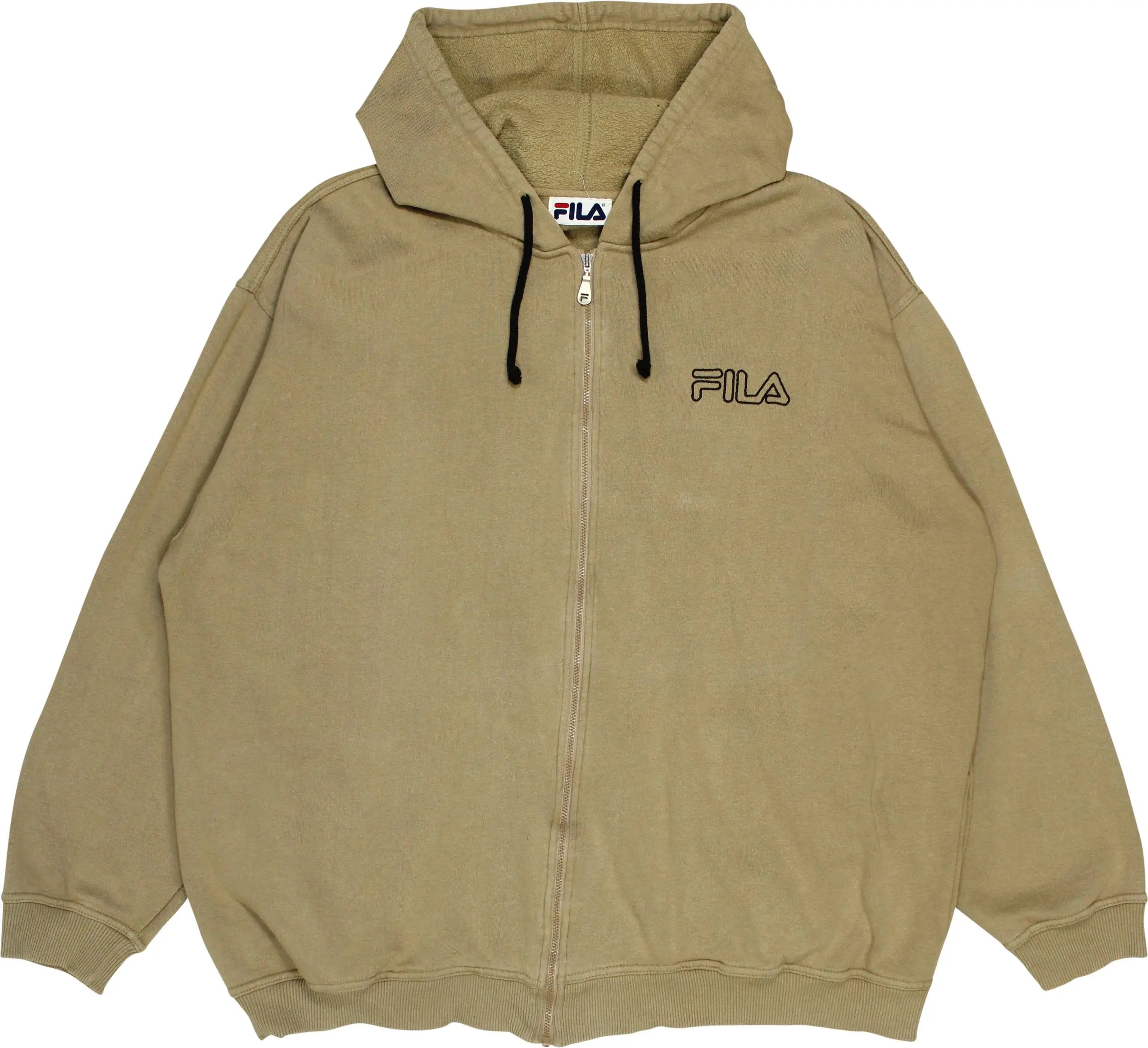 Fila - Hoodie with Zipper by Fila- ThriftTale.com - Vintage and second handclothing