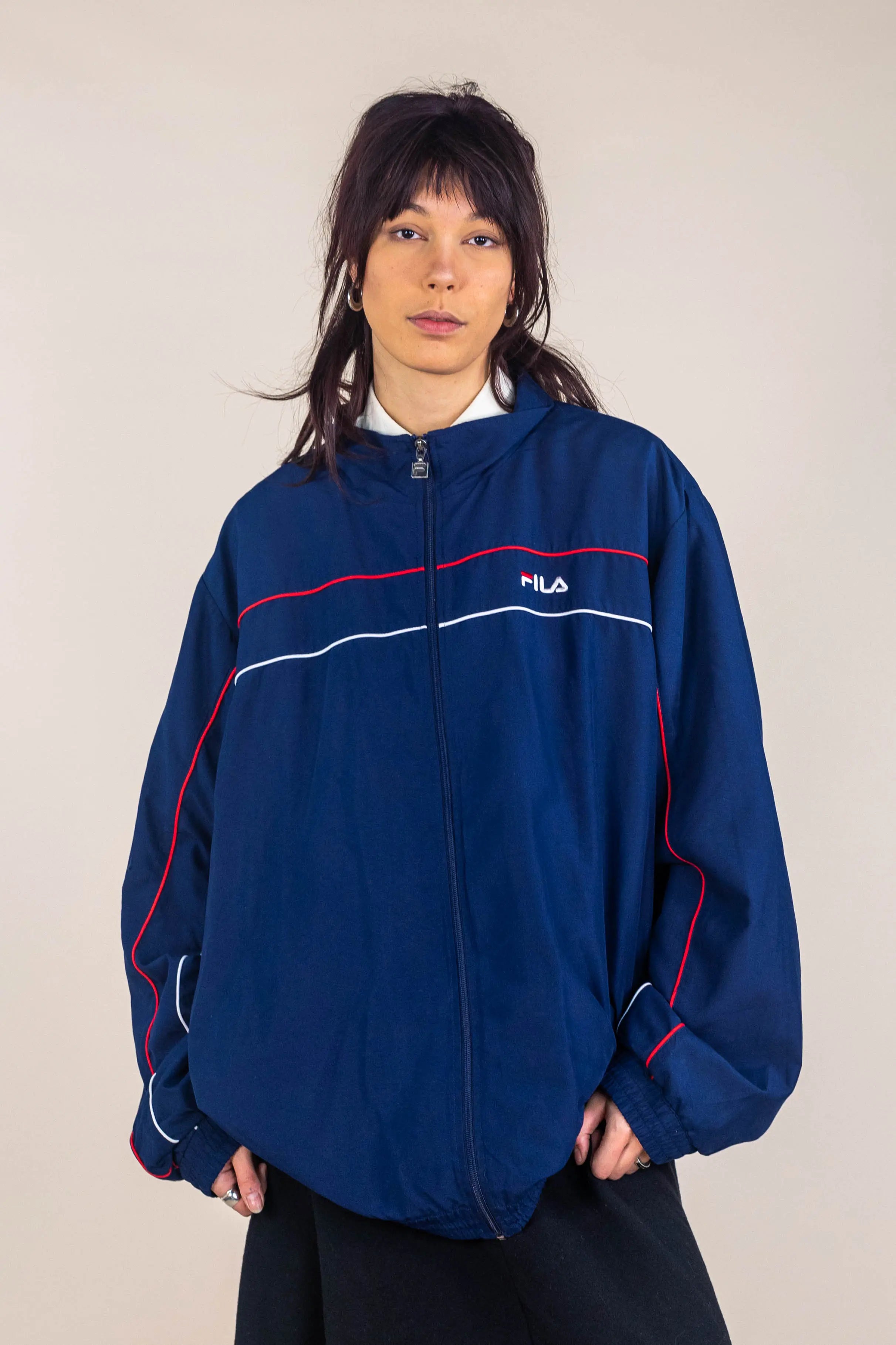 Fila - Track Jacket by Fila- ThriftTale.com - Vintage and second handclothing