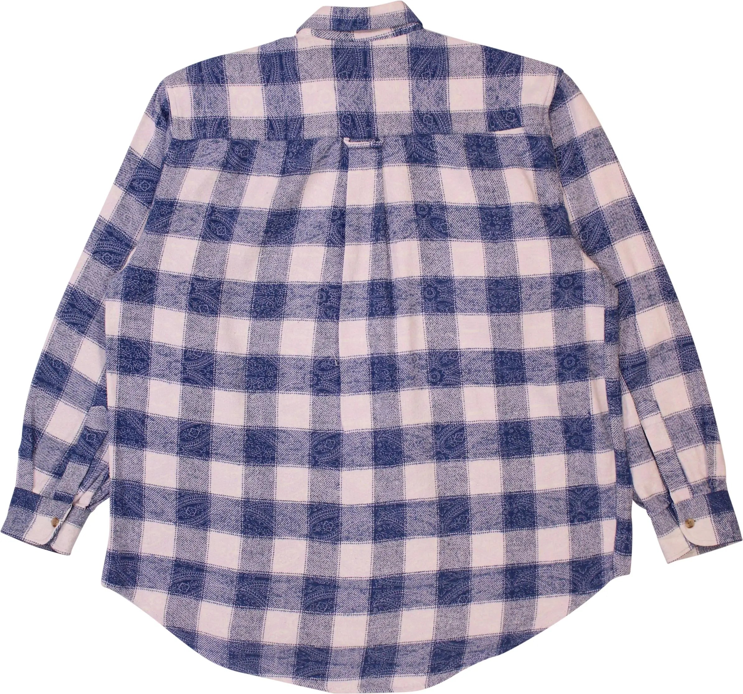 Fila - Vintage Flannel Checked Patterned Shirt- ThriftTale.com - Vintage and second handclothing