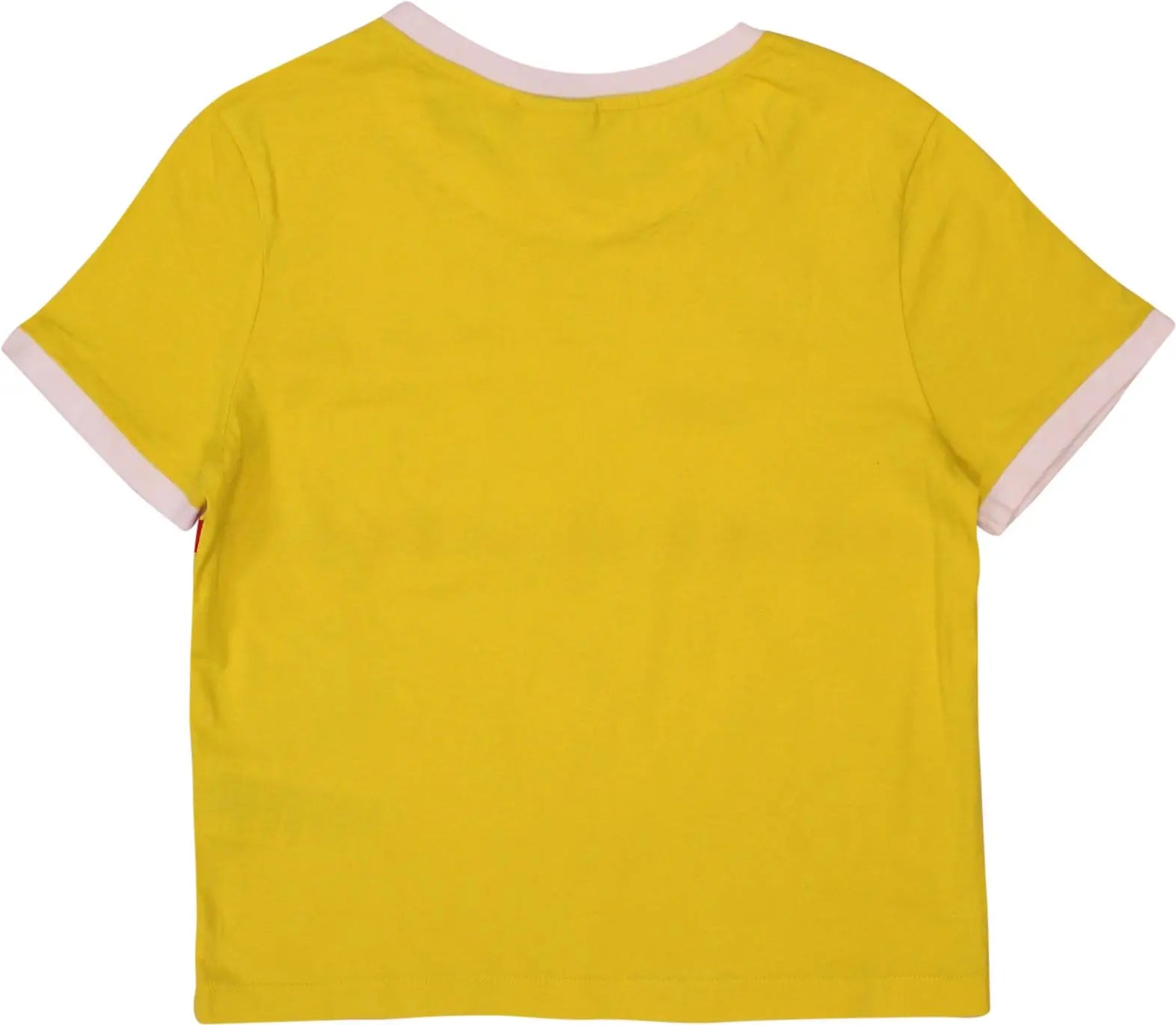 Fila - Yellow T-shirt by Fila- ThriftTale.com - Vintage and second handclothing