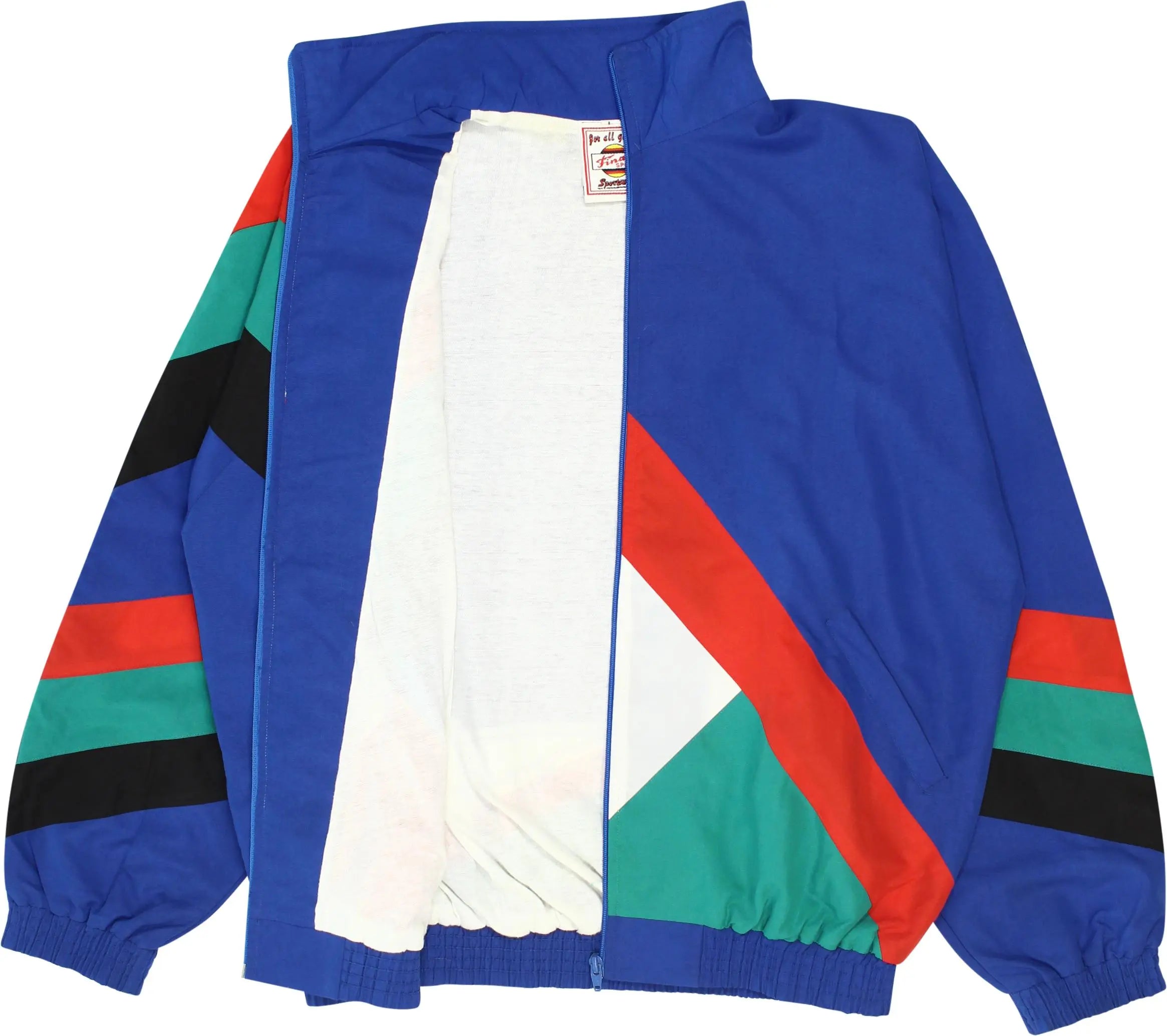 Finale Sport - 80s Windbreaker- ThriftTale.com - Vintage and second handclothing