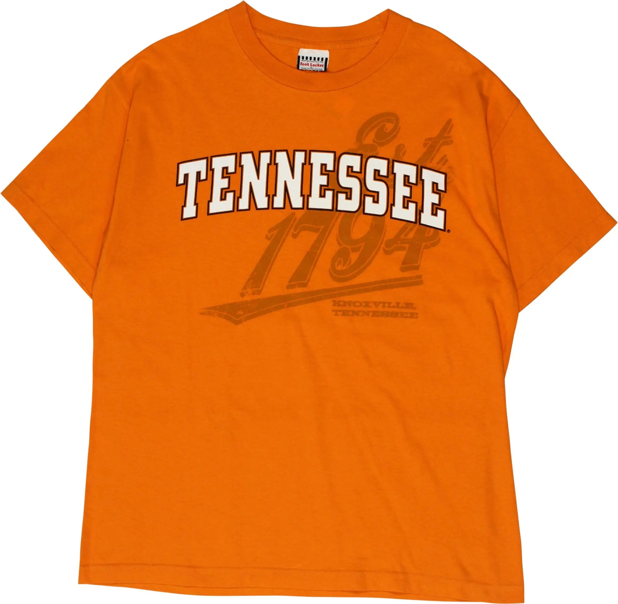 Foot Locker - T-Shirt with Tennessee Print- ThriftTale.com - Vintage and second handclothing