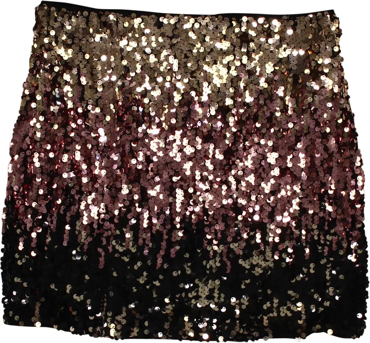 Forever 21 - Sequined Skirt- ThriftTale.com - Vintage and second handclothing