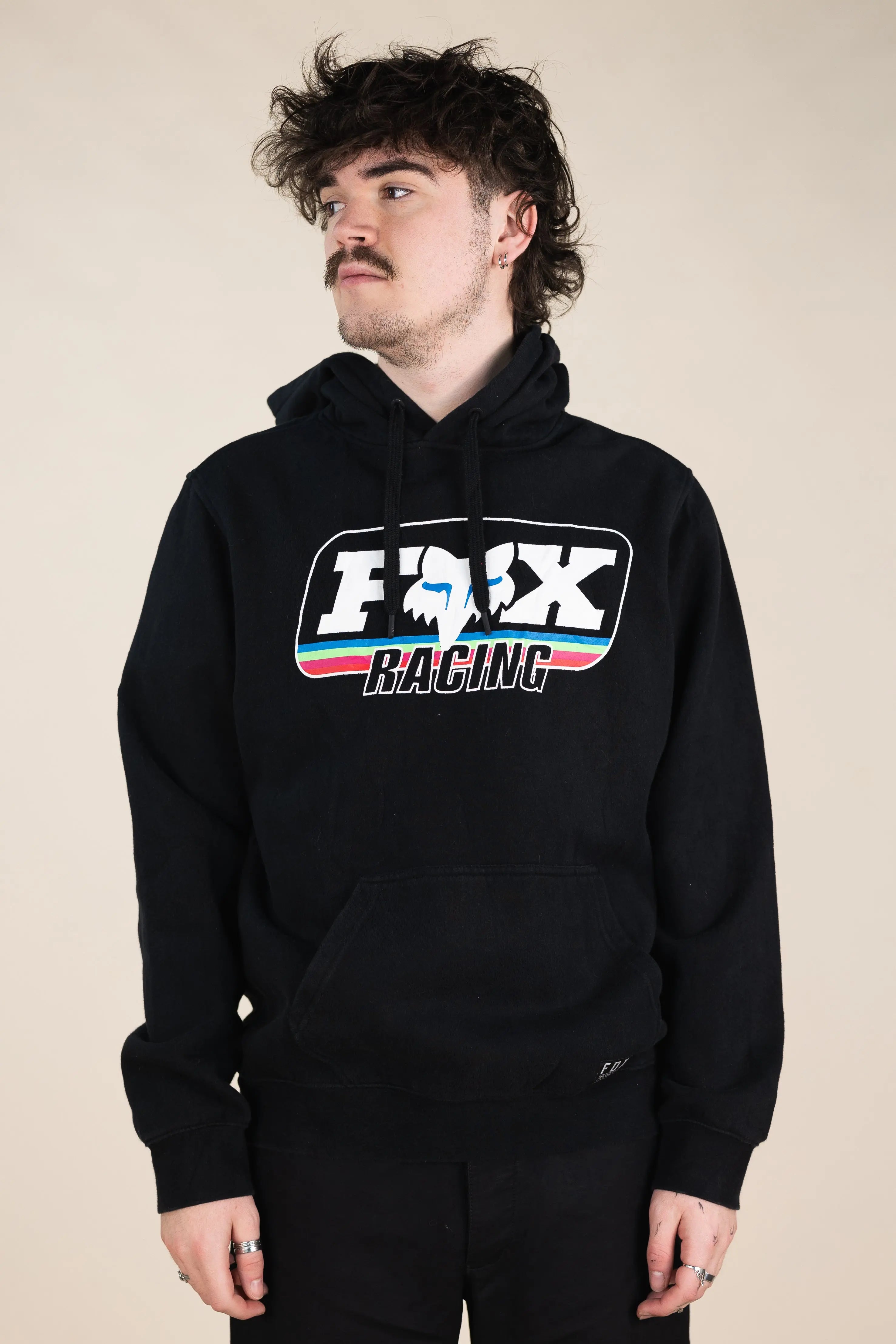 Fox - Hoodie- ThriftTale.com - Vintage and second handclothing