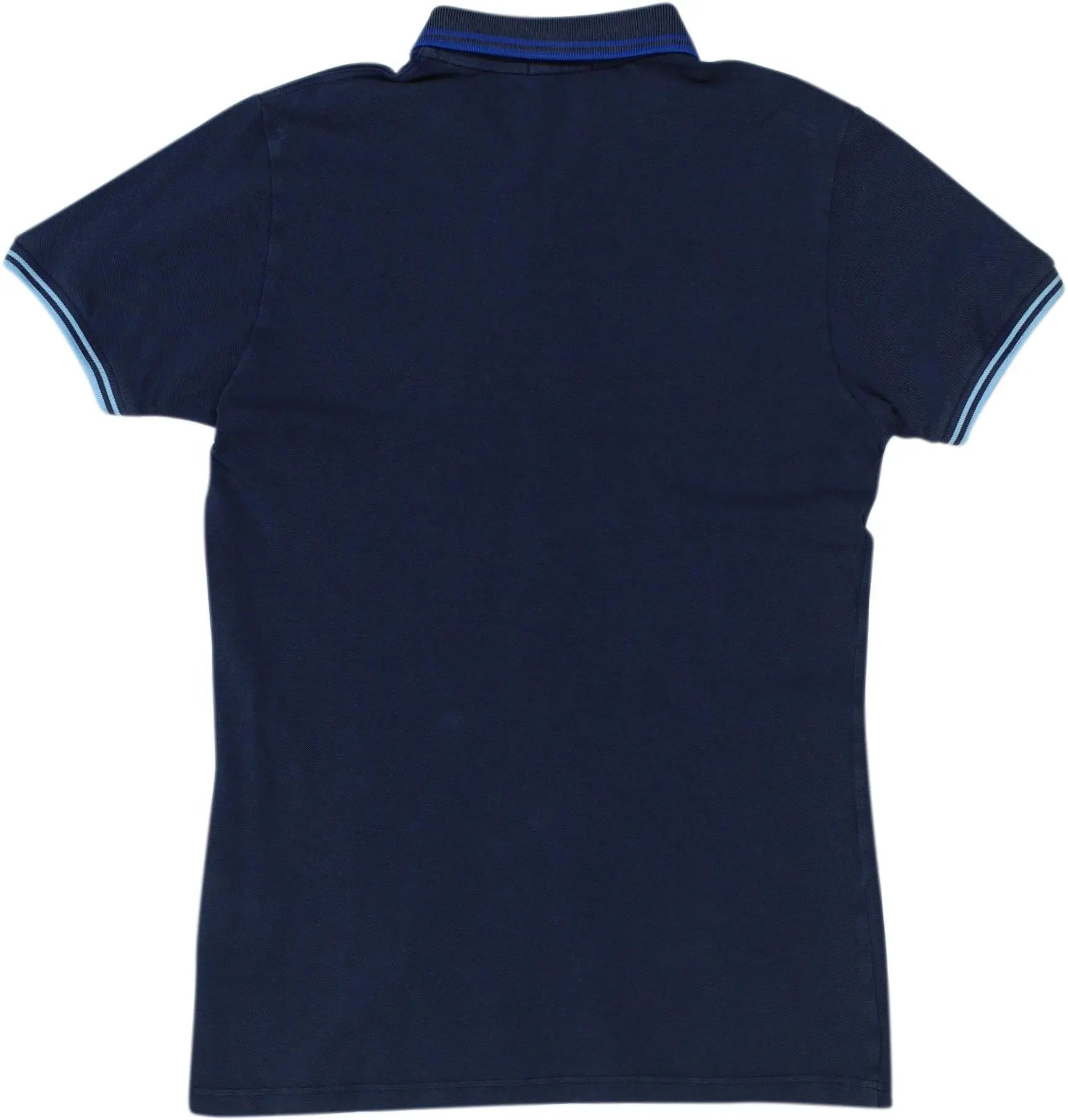 Fred Perry - Blue Polo Shirt by Fred Perry- ThriftTale.com - Vintage and second handclothing