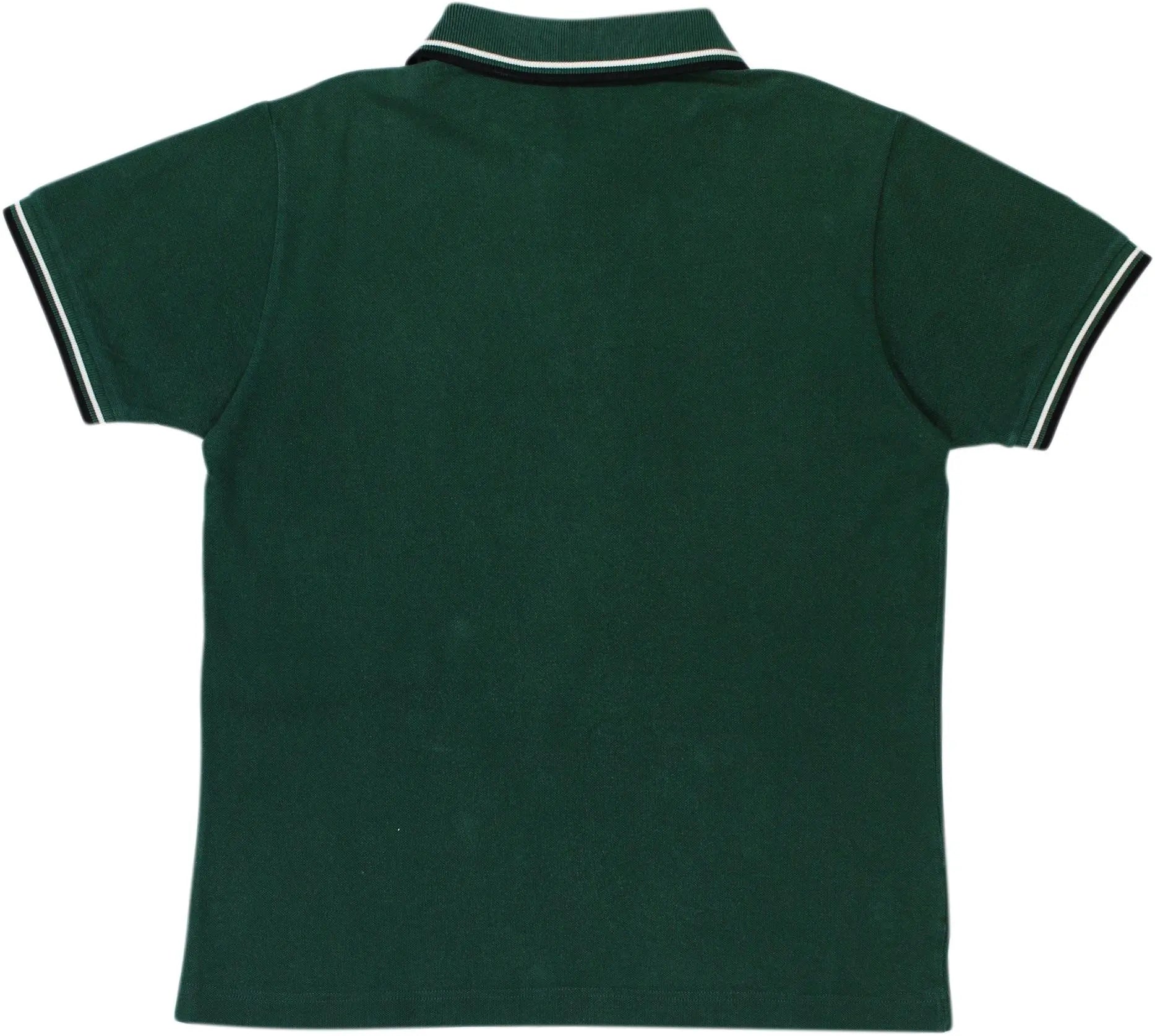 Fred Perry - Green Polo Shirt by Fred Perry- ThriftTale.com - Vintage and second handclothing