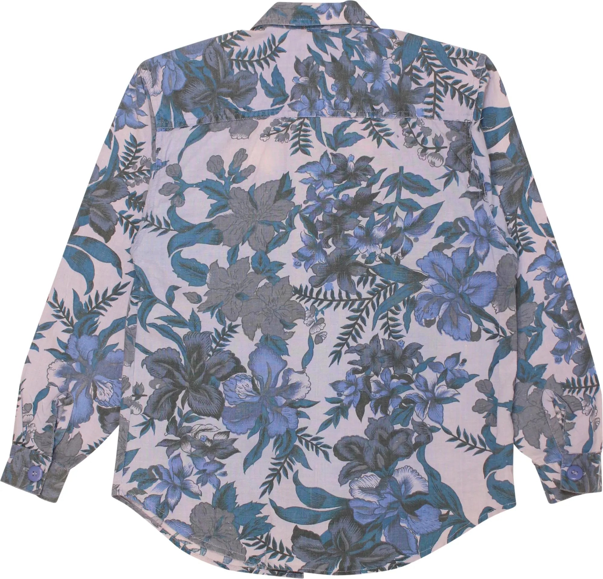 Freestyle - 80s Floral Shirt- ThriftTale.com - Vintage and second handclothing