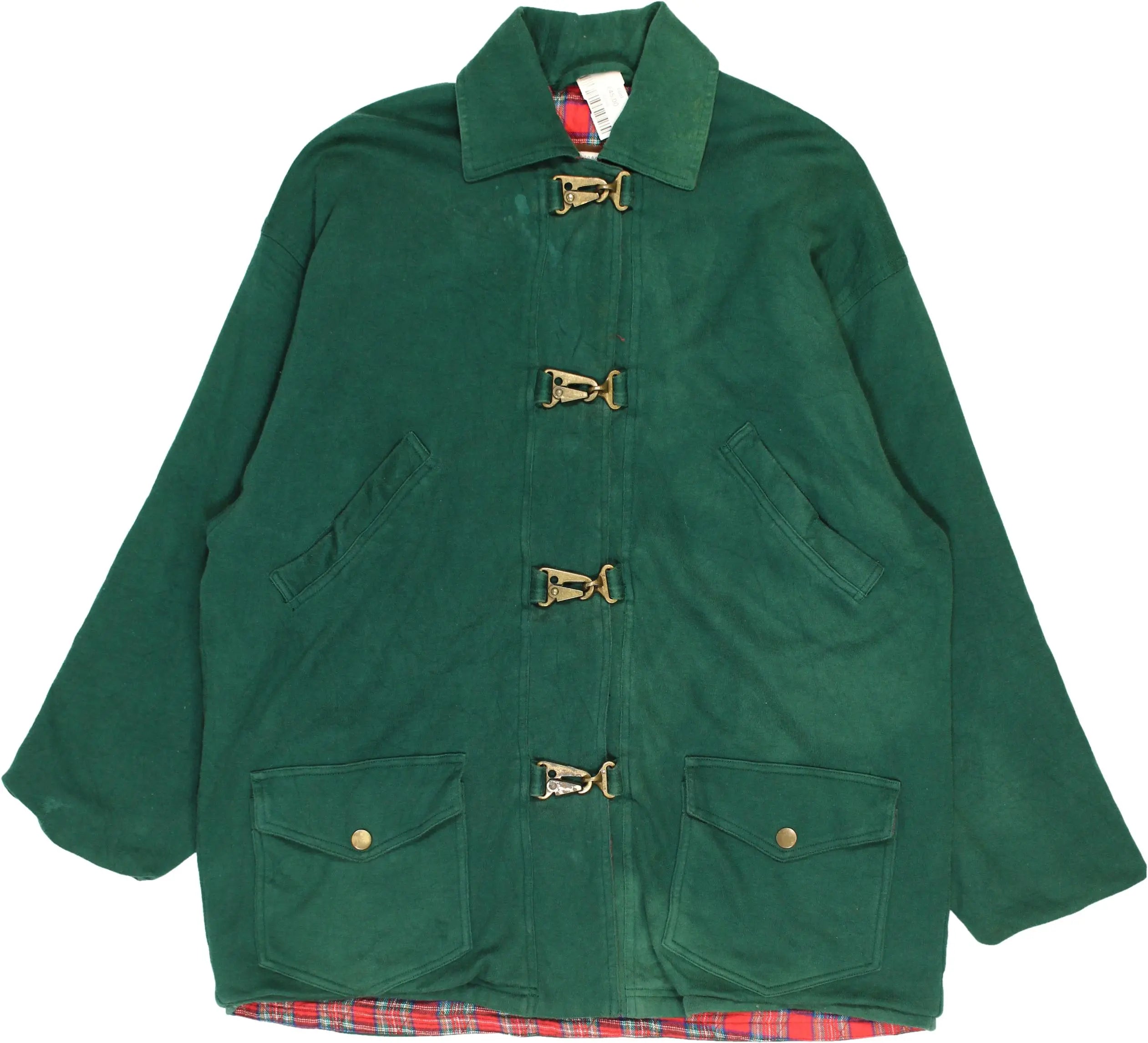 French Country - Green Coat- ThriftTale.com - Vintage and second handclothing