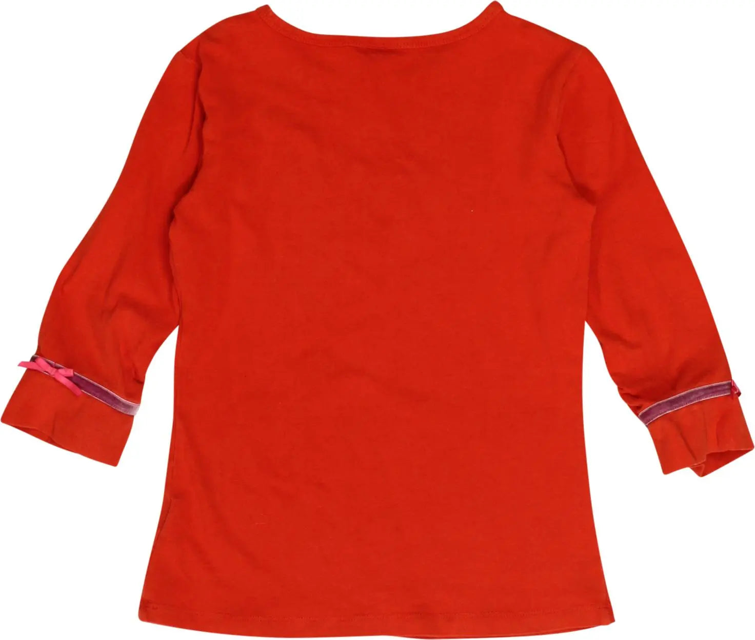 Frendz - Red Long Sleeve Shirt- ThriftTale.com - Vintage and second handclothing