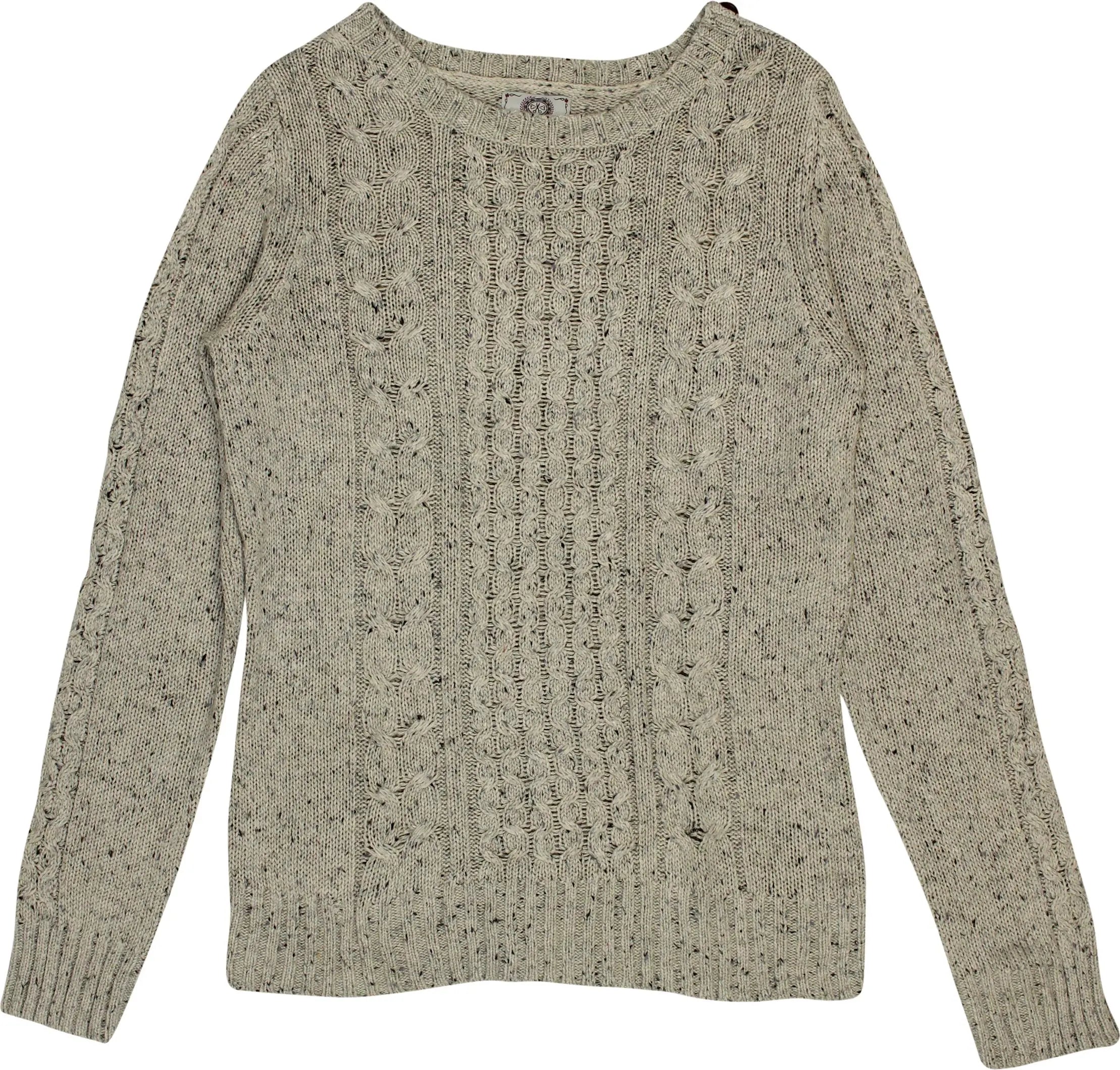 Fresh Made - Beige Cable Jumper- ThriftTale.com - Vintage and second handclothing
