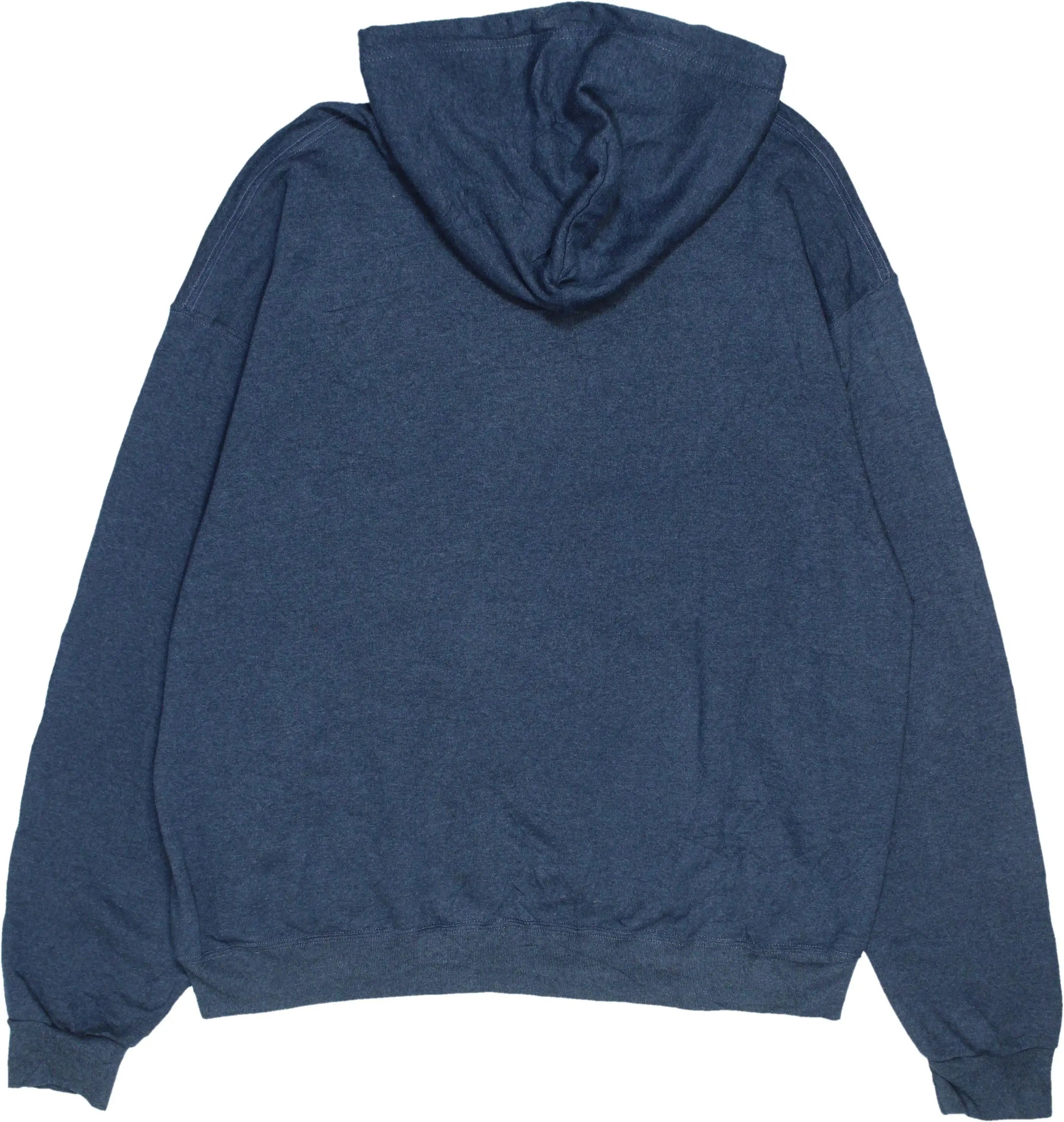 Fruit of the Loom - Blue Hoodie- ThriftTale.com - Vintage and second handclothing