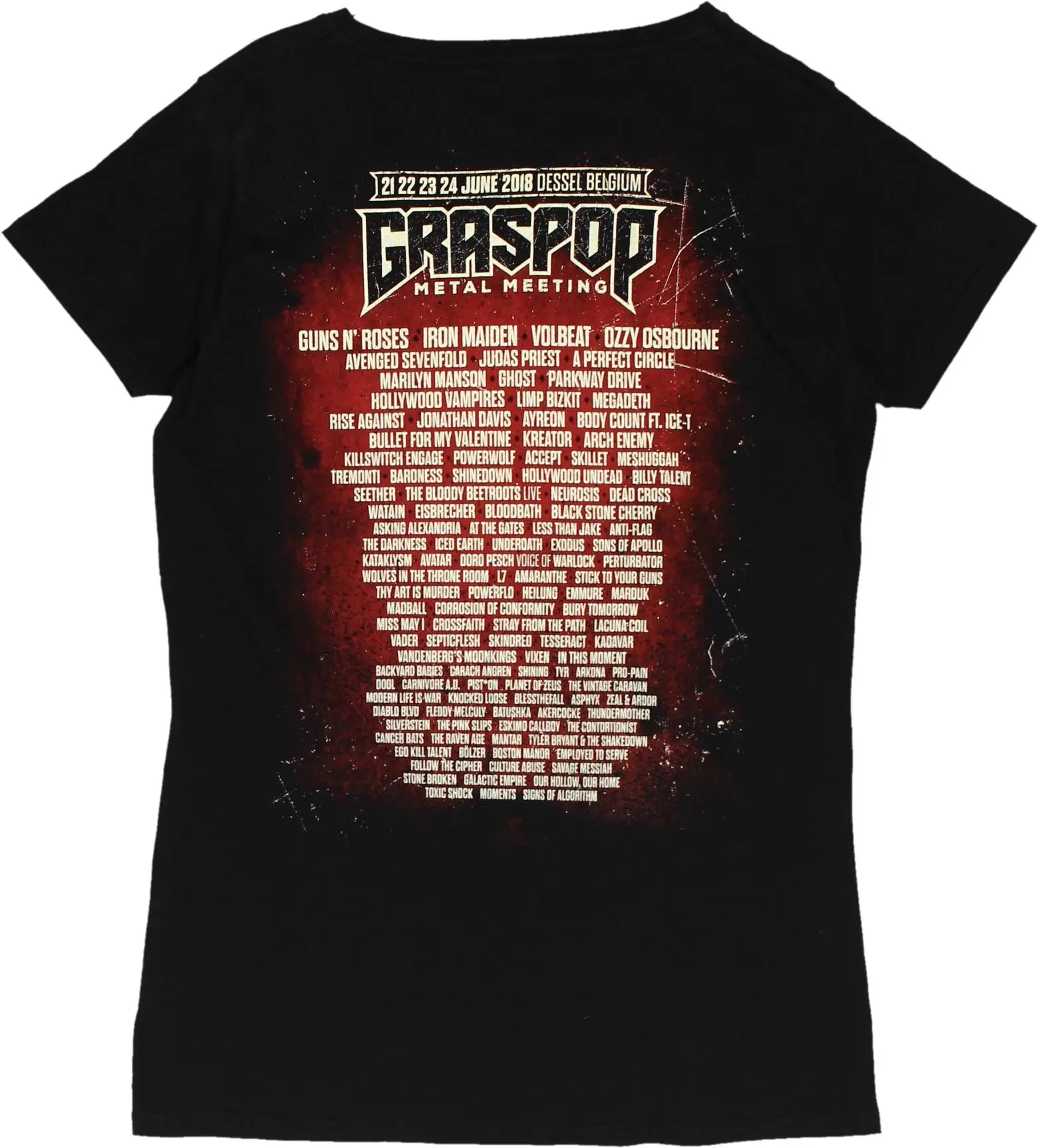 Fruit of the Loom - Graspop T-shirt- ThriftTale.com - Vintage and second handclothing