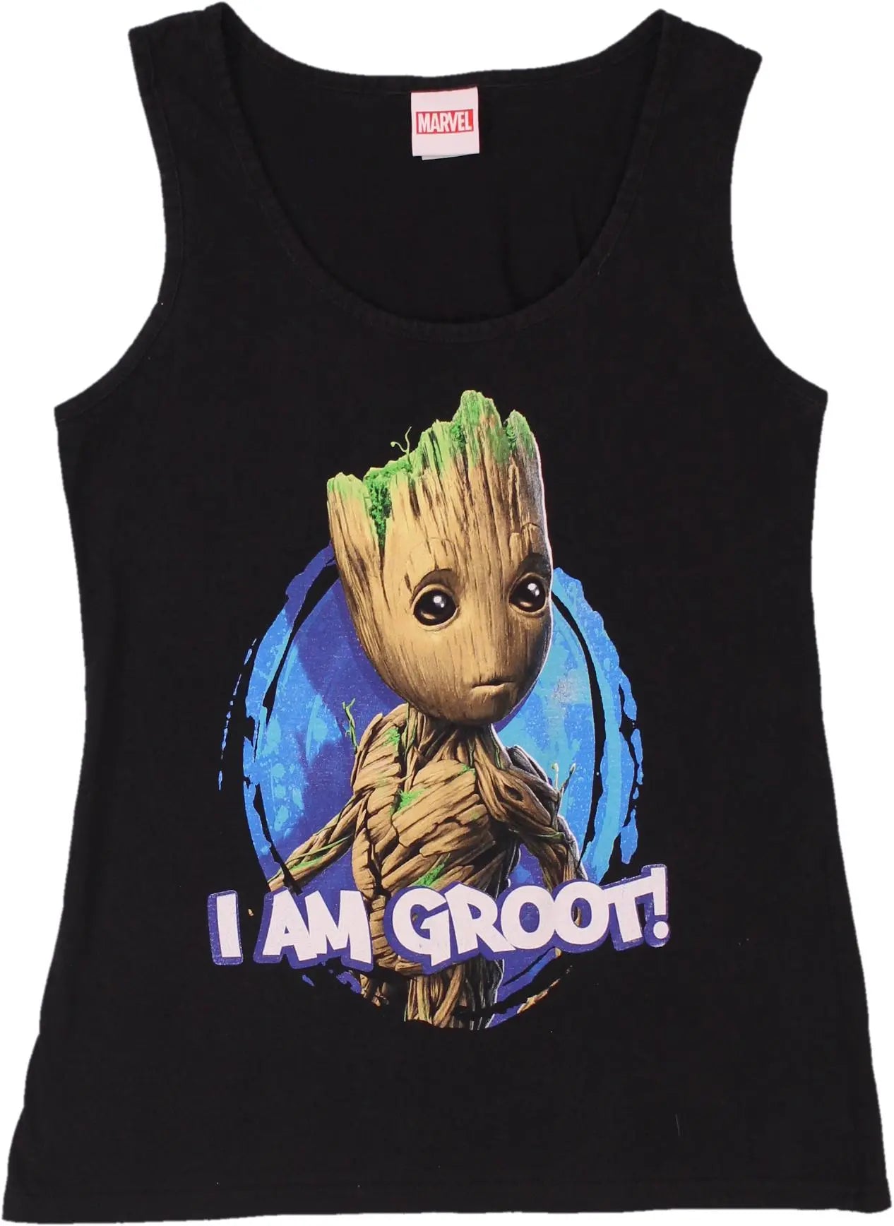 Fruit of the Loom - I Am Groot Tank Top- ThriftTale.com - Vintage and second handclothing