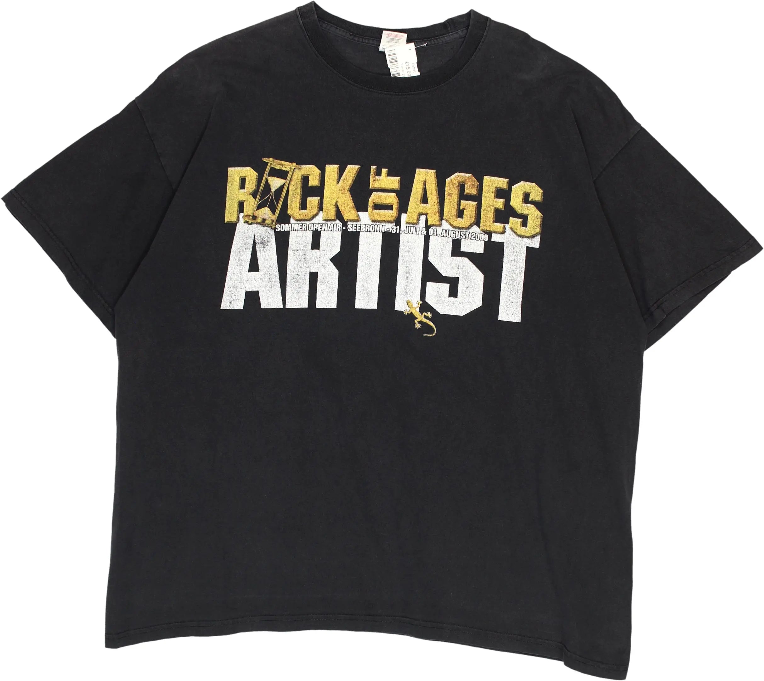 Fruit of the Loom - Rock of Ages T-shirt- ThriftTale.com - Vintage and second handclothing