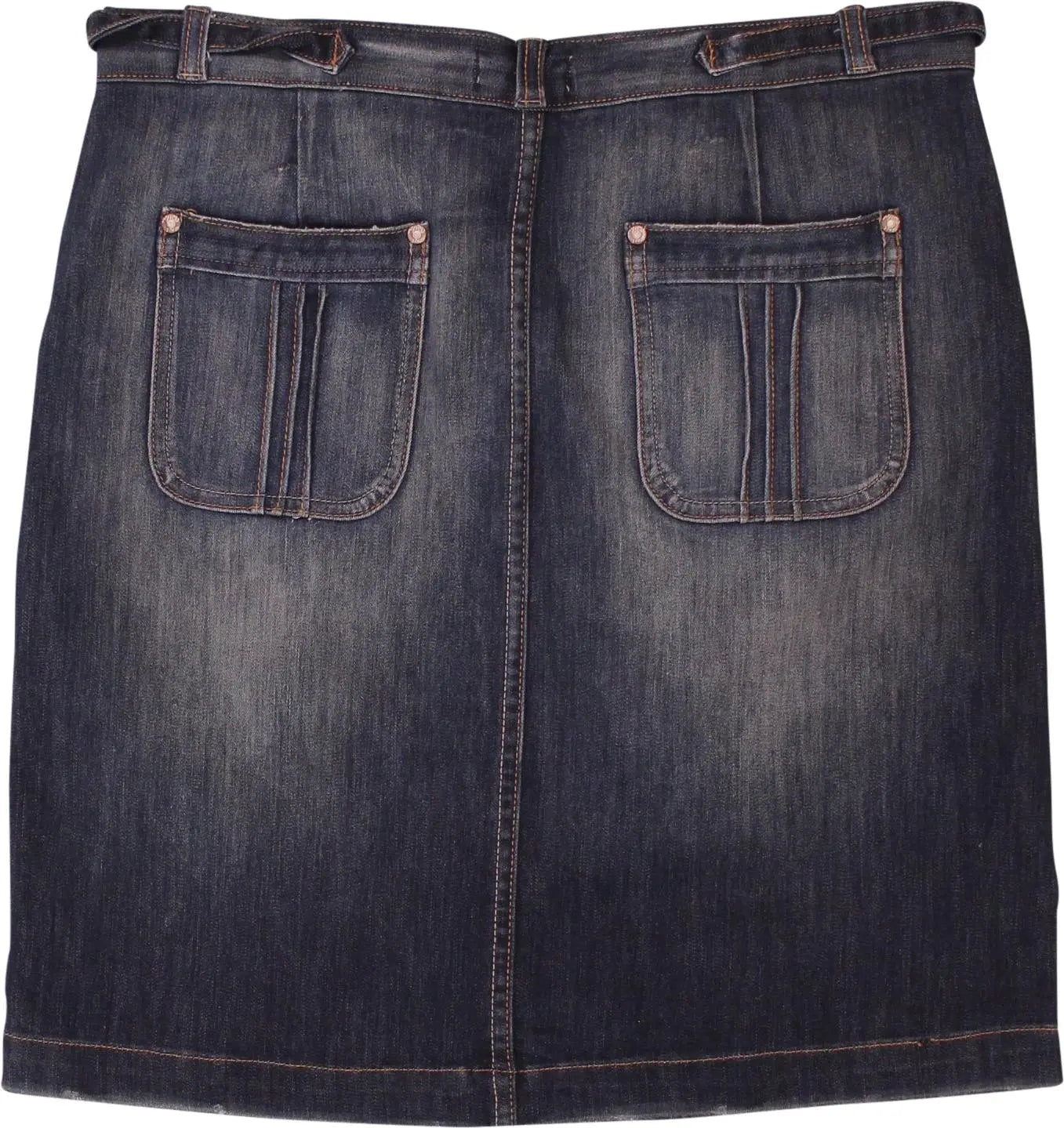 Fugu Jeans - Denim Skirt- ThriftTale.com - Vintage and second handclothing
