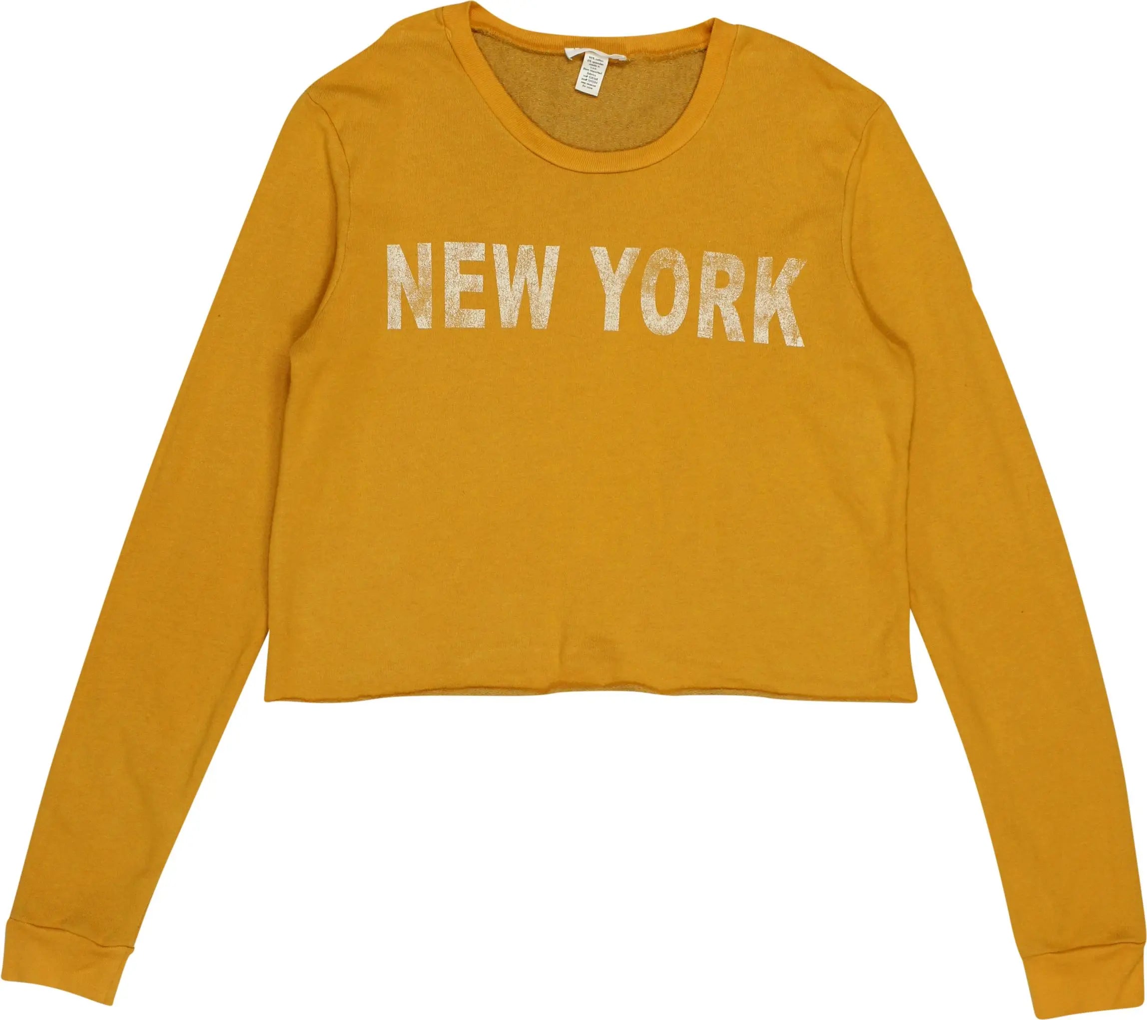 Full Tilt - New York Cropped Sweater- ThriftTale.com - Vintage and second handclothing