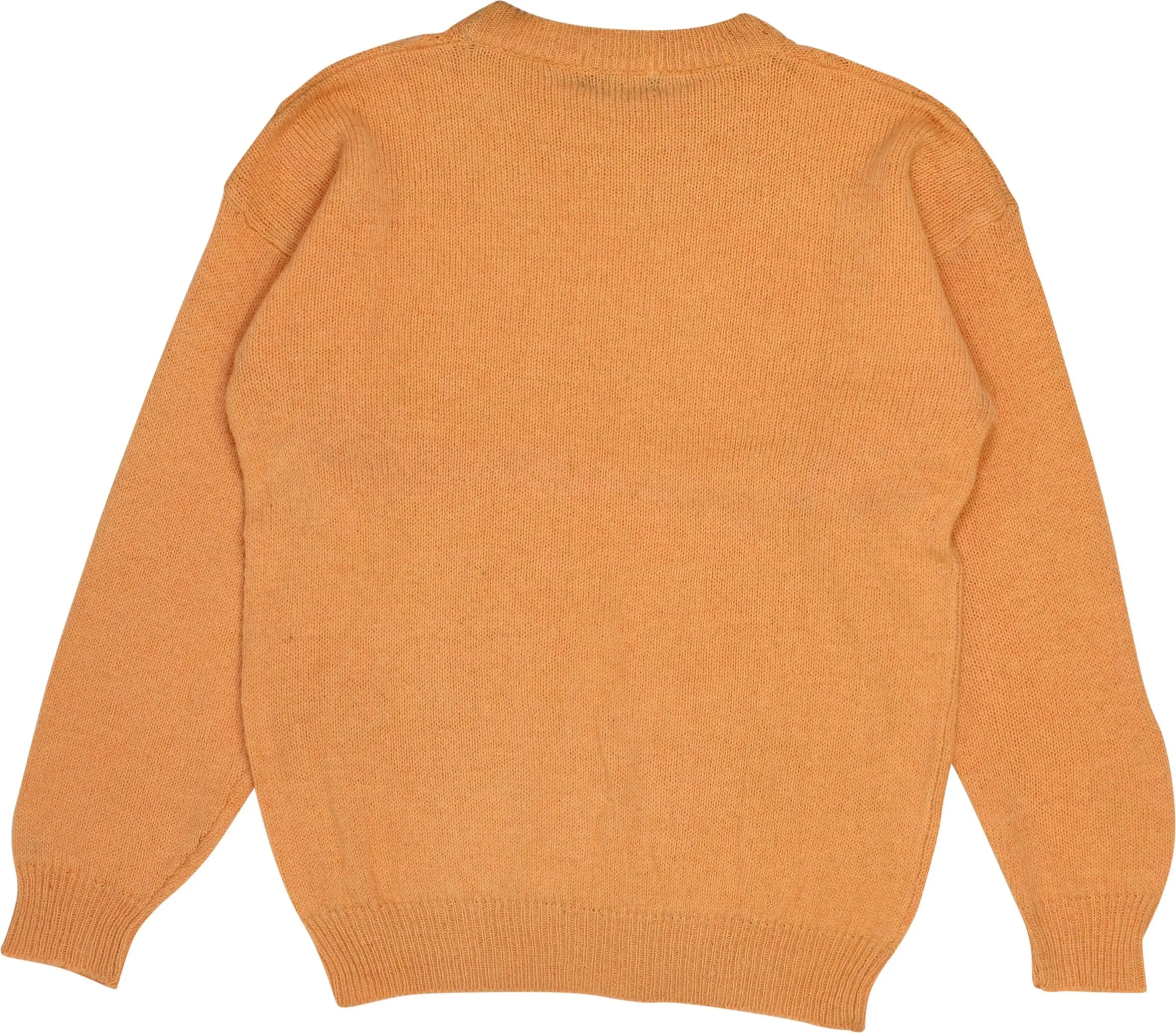 Fully Fashioned - Shetland Wool Cable Knit Jumper- ThriftTale.com - Vintage and second handclothing