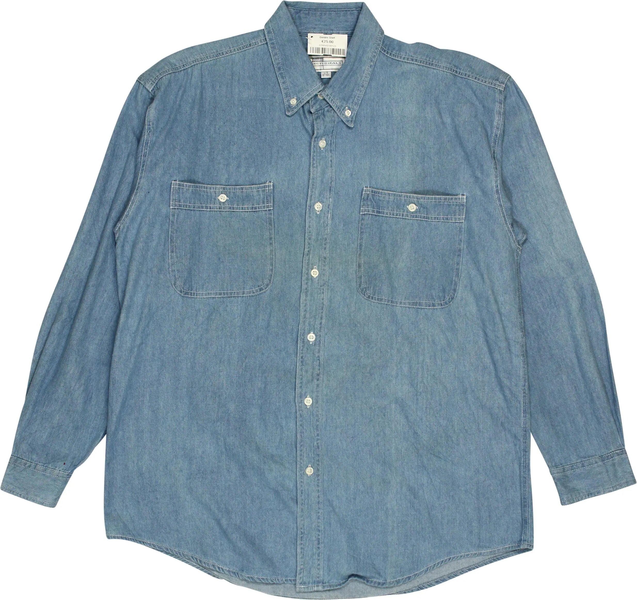 Functionals - 90s Denim Shirt- ThriftTale.com - Vintage and second handclothing